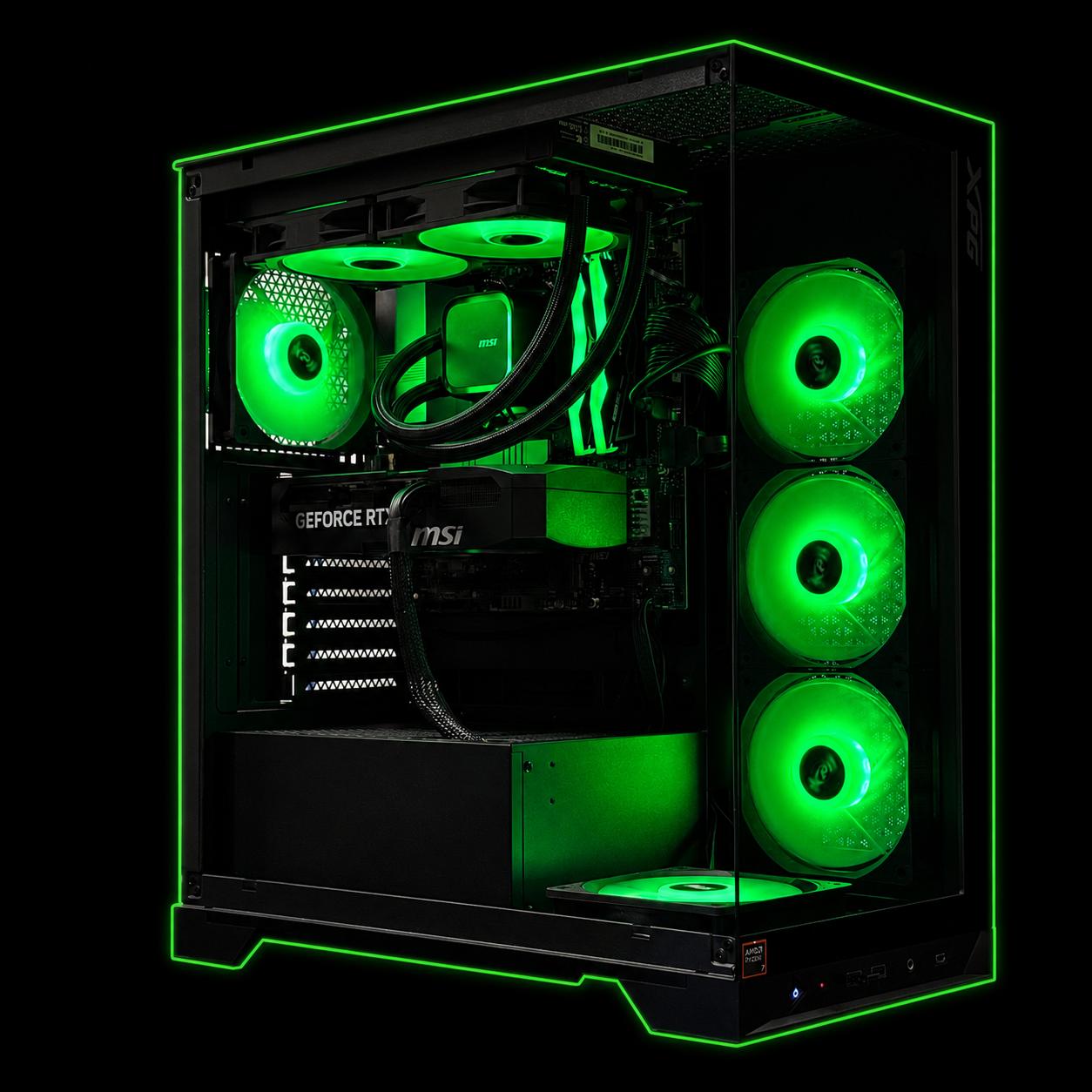 RTX 5070 / Ryzen 7 8700F / 16GB DDR5 Ram / 1TB Samsung 980 Pro / 1080P/1440P Gaming pc