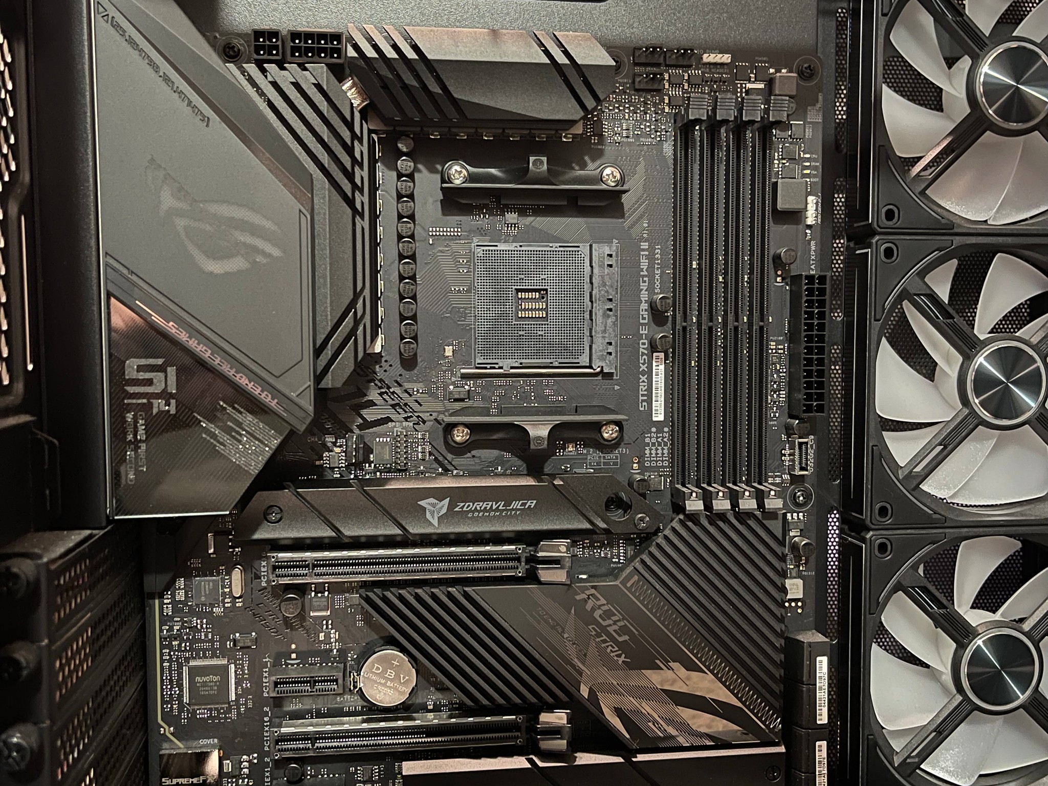 ASUS ROG Strix X570-E Gaming WIFI II AMD AM4 X570S ATX Gaming Motherboard