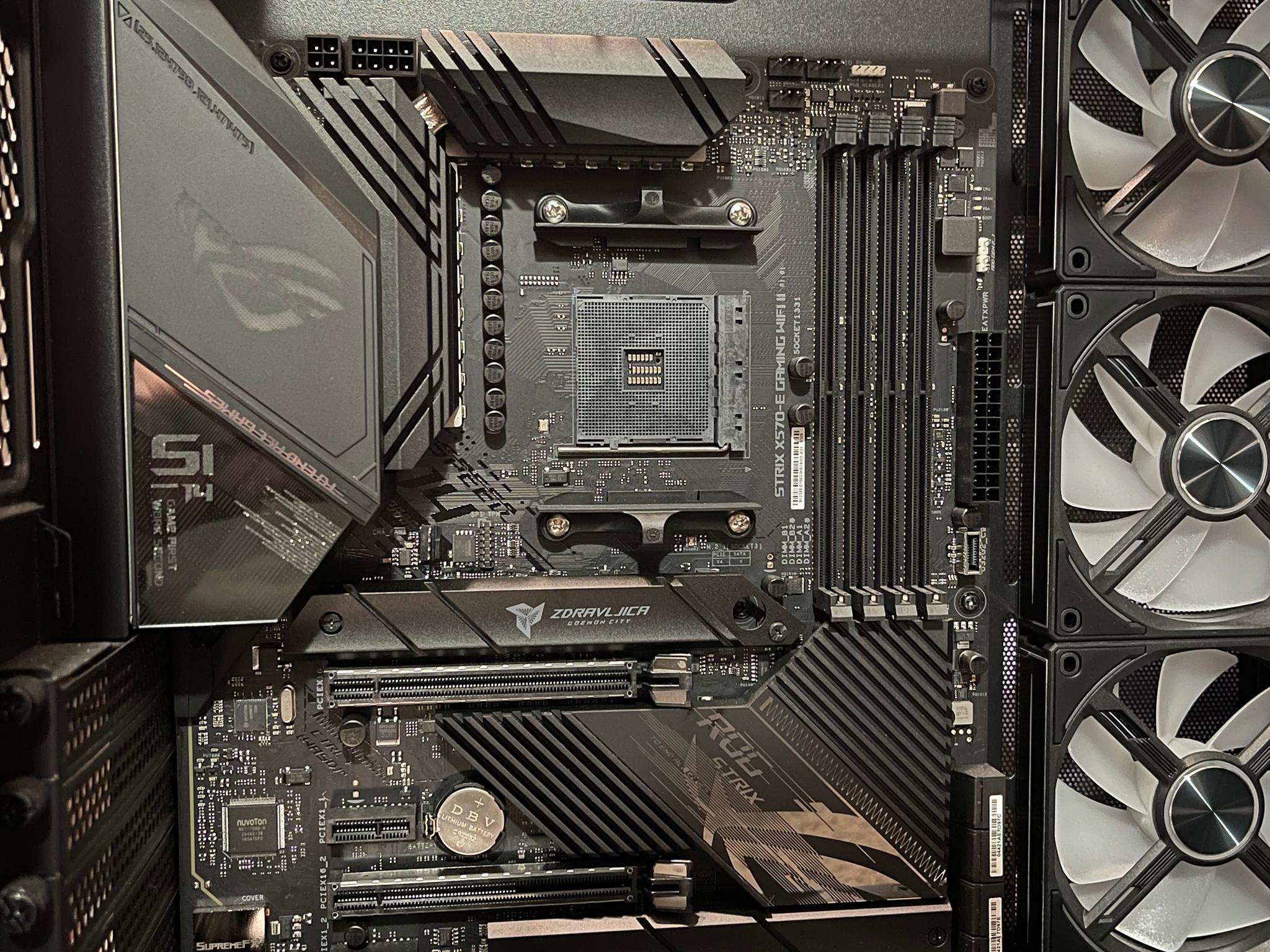 ASUS ROG Strix X570-E Gaming WIFI II AMD AM4 X570S ATX Gaming Motherboard
