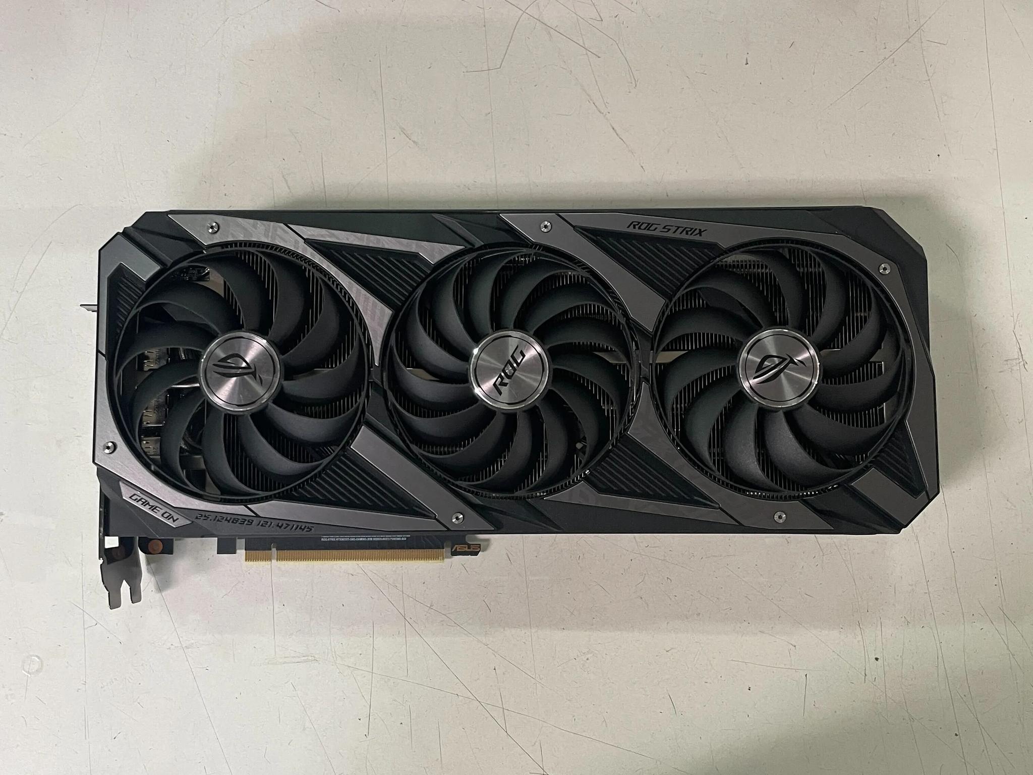 Asus TUF RTX 3080 Ti - Dents, working condition