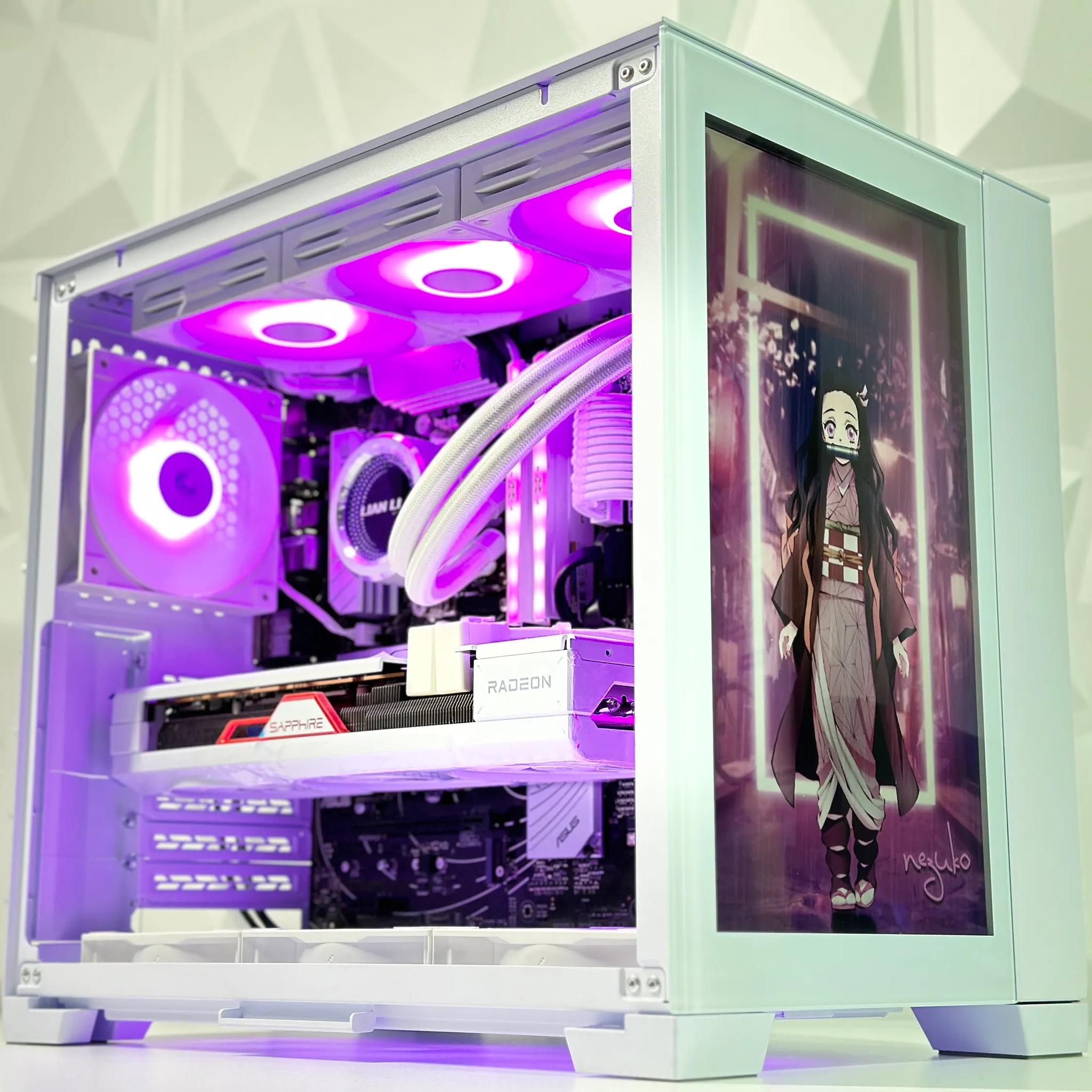 🎋🌸⚔️👺☁️Nezuko||Gaming PC-AMD RX 7800 XT 16GB❄️AMD Ryzen 5 7600 6 core❄️32GB DDR5❄️1TB NVME