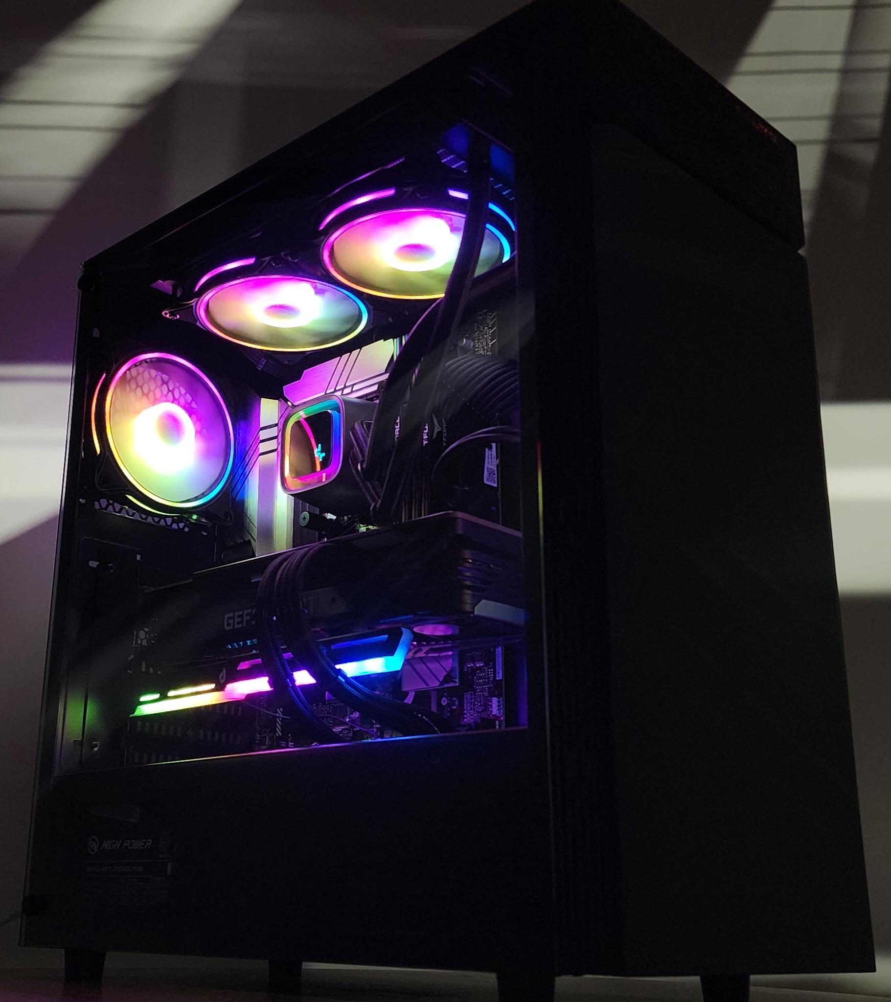 Gaming PC i7-12700KF 32GB RAM 1TB SSD RTX 3080 10GB Windows 11 PC