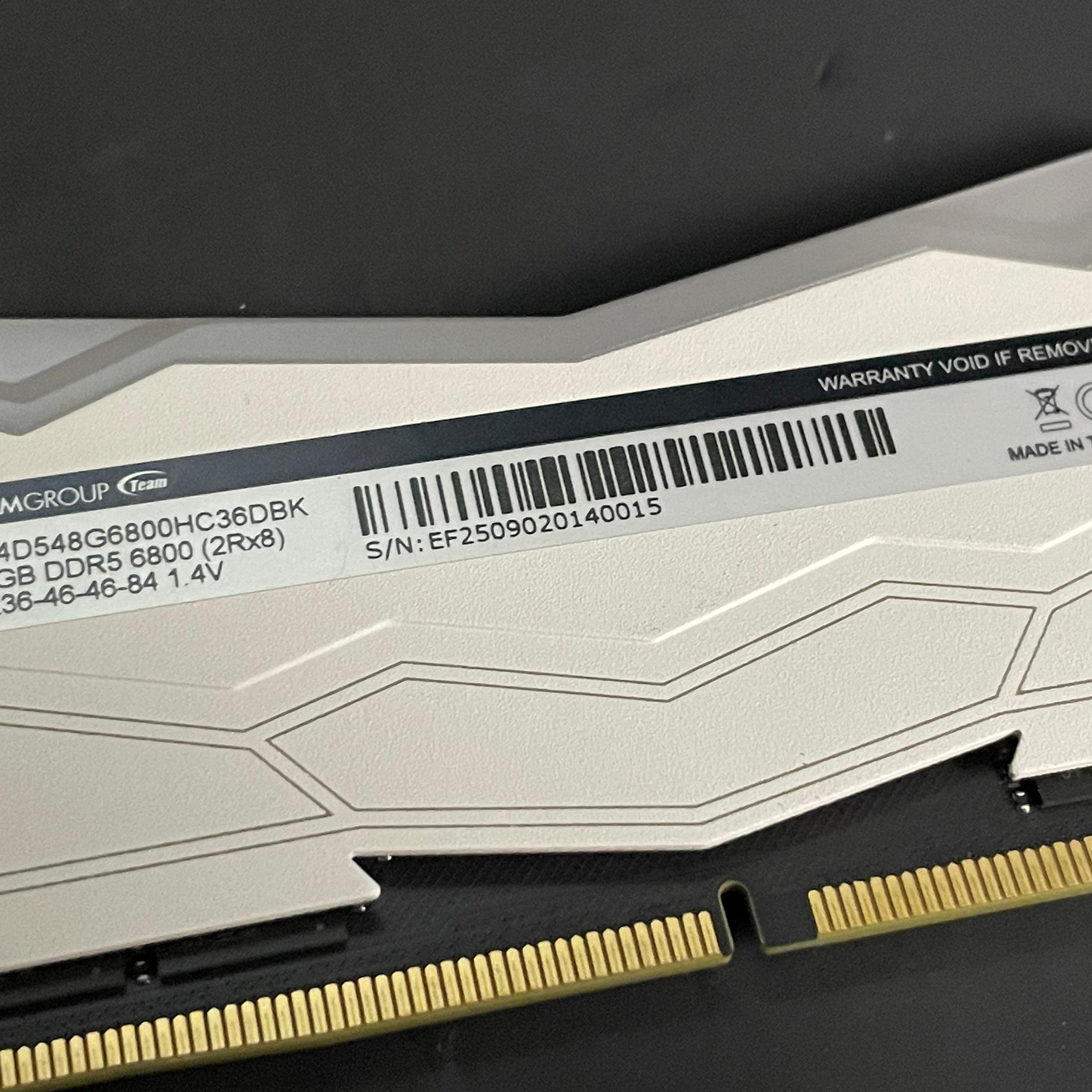 Teamgroup 48GB (1x48GB) 6800MT T-Force Delta RGB DDR5
