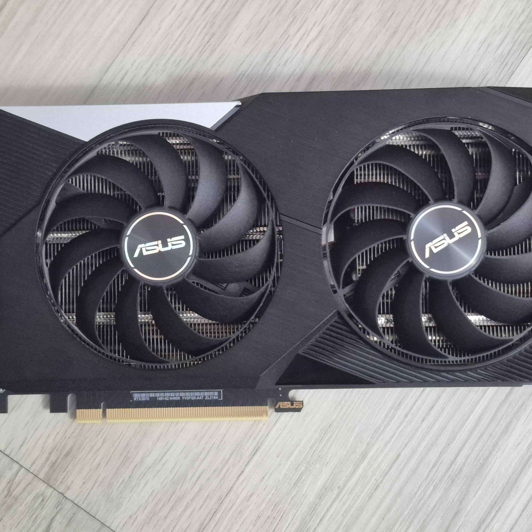 Asus DUAL RTX 3070 8G - Used