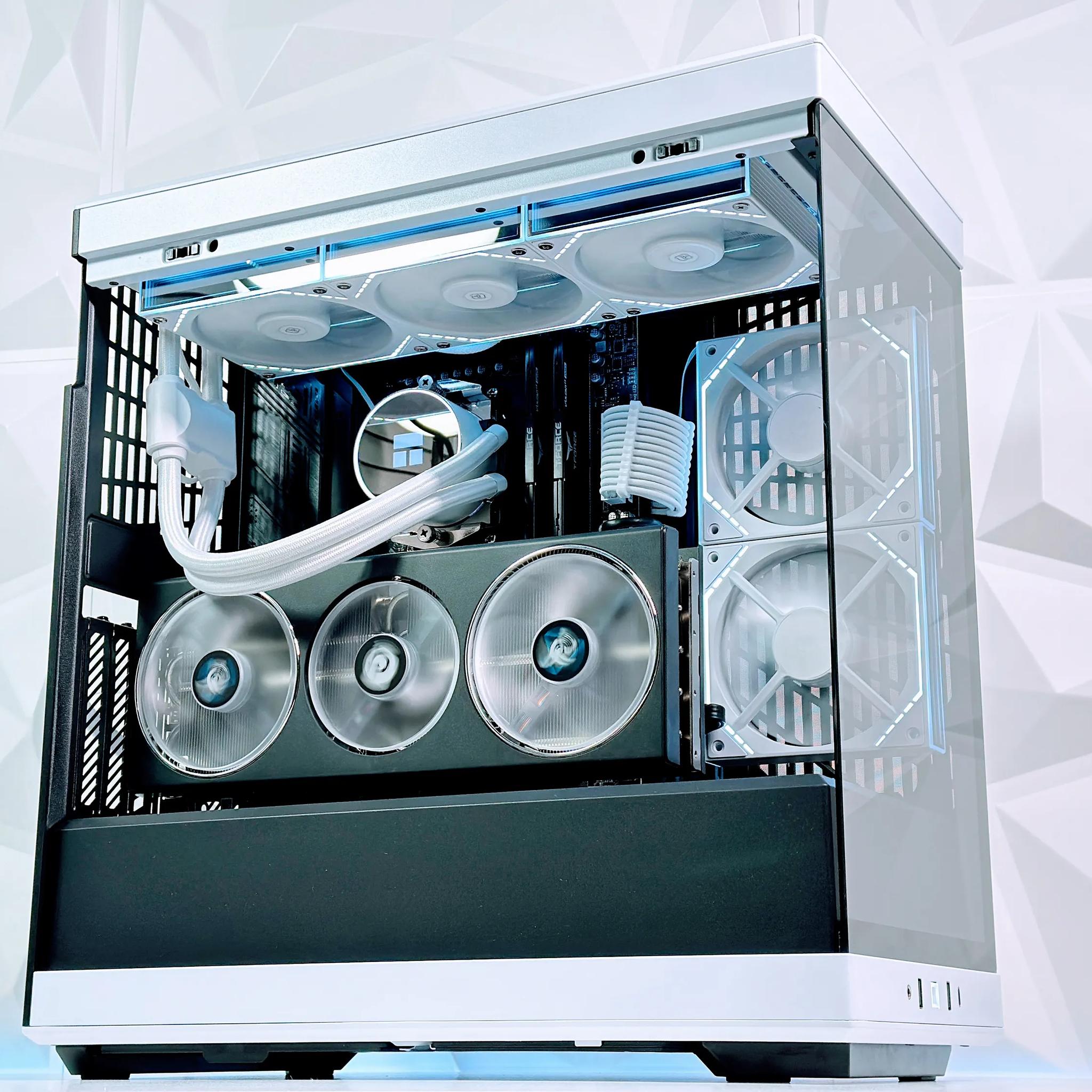 🧊👑 Night King🧟‍♂️🗡️Extreme Gaming PC❄️AMD RX 7900 GRE 16GB❄️Ryzen 5 7600X❄️32GB DDR5❄️1TB NVME