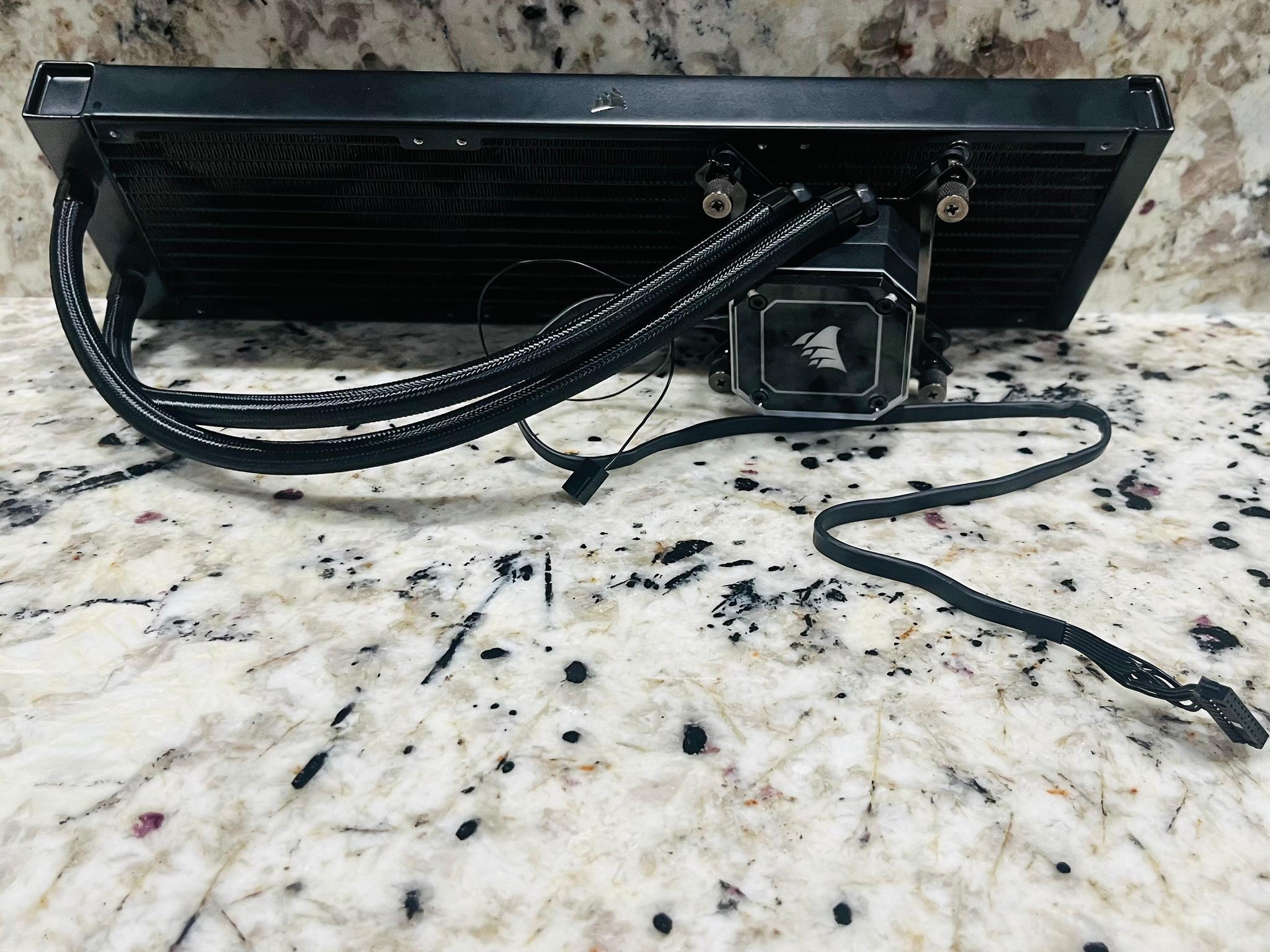 Corsair LGA 1200 Only Cooler "No Fans Included"