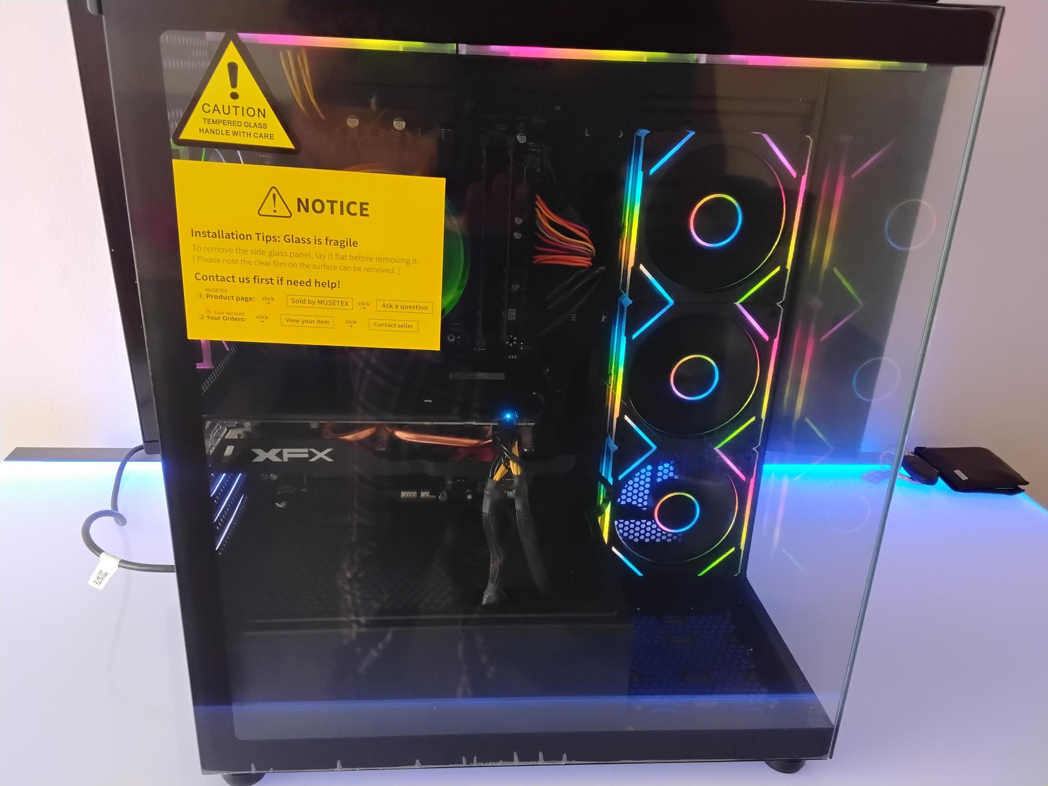 Radeon RX 570 Custom Gaming PC - Core i5-10400