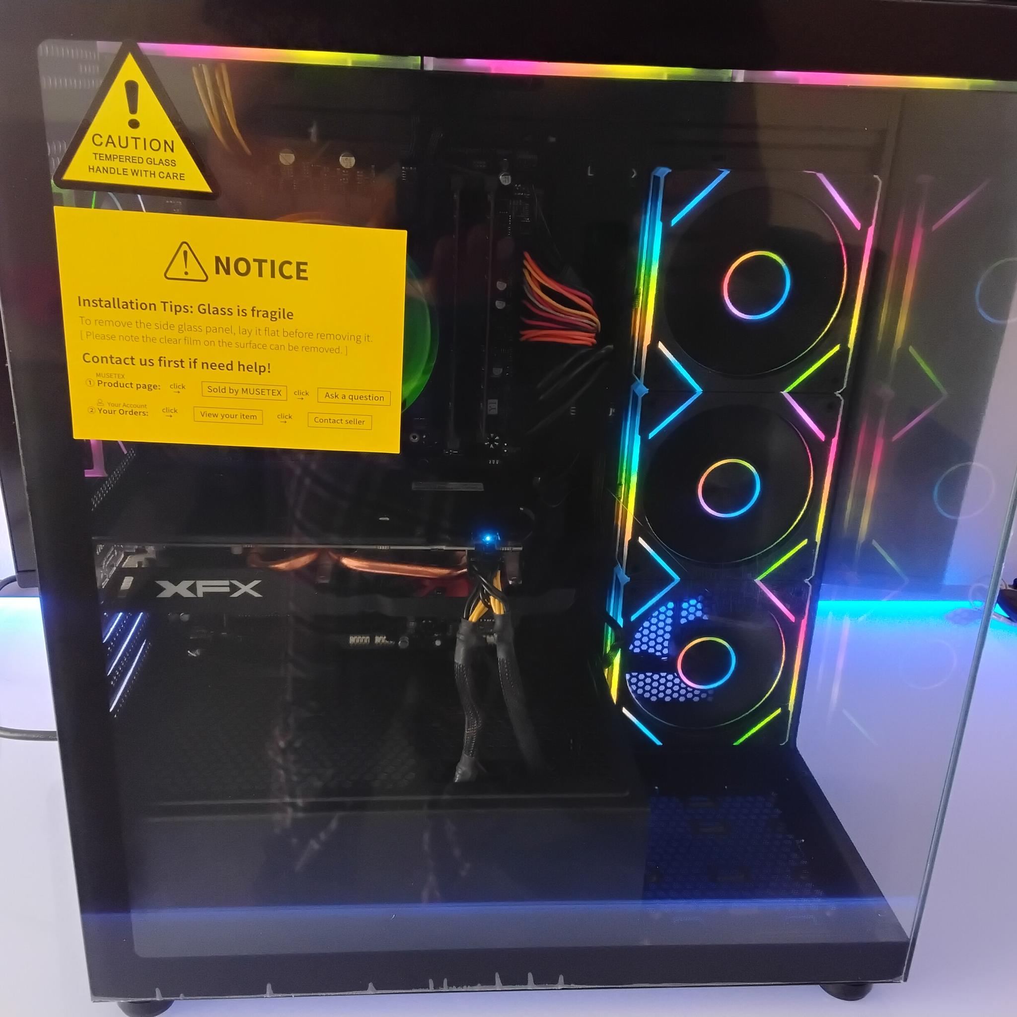 Radeon RX 570 Custom Gaming PC - Core i5-10400
