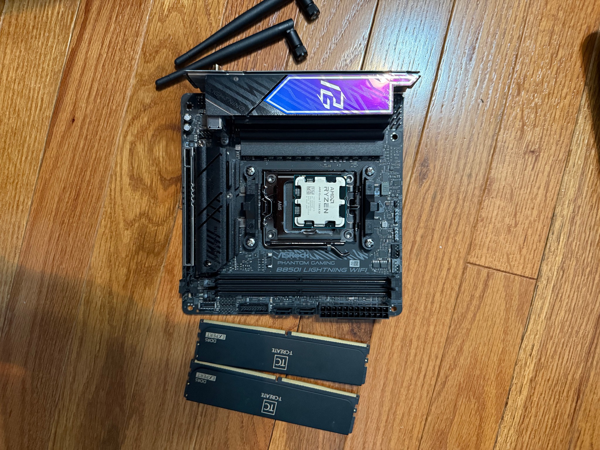 Ultimate SFF Core Bundle: Ryzen 7 7800X3D + ASRock B850I + 16GB DDR5 + 1TB NVMe