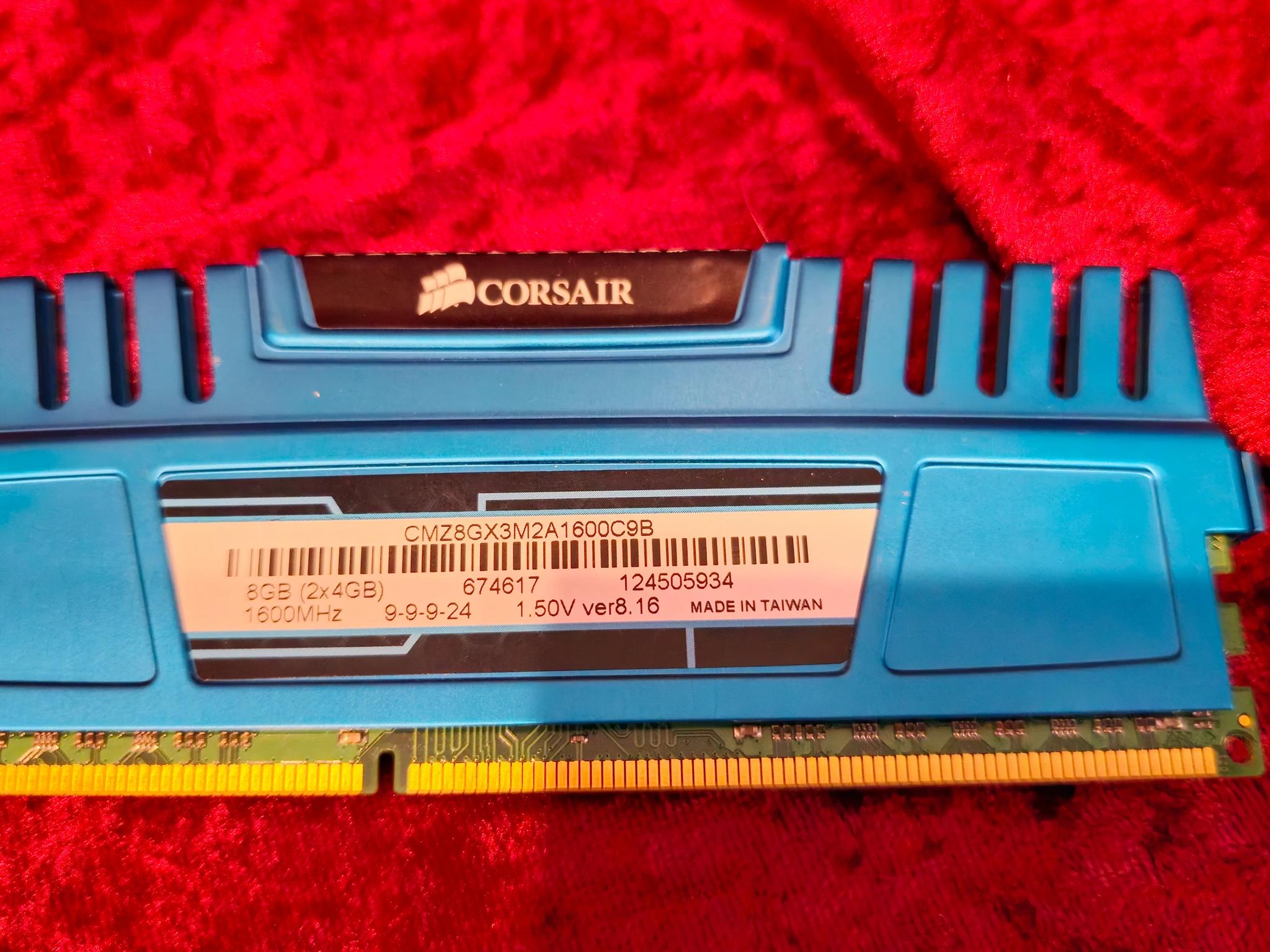 Corsair Vengeance DDR3 8GB (2x4GB)