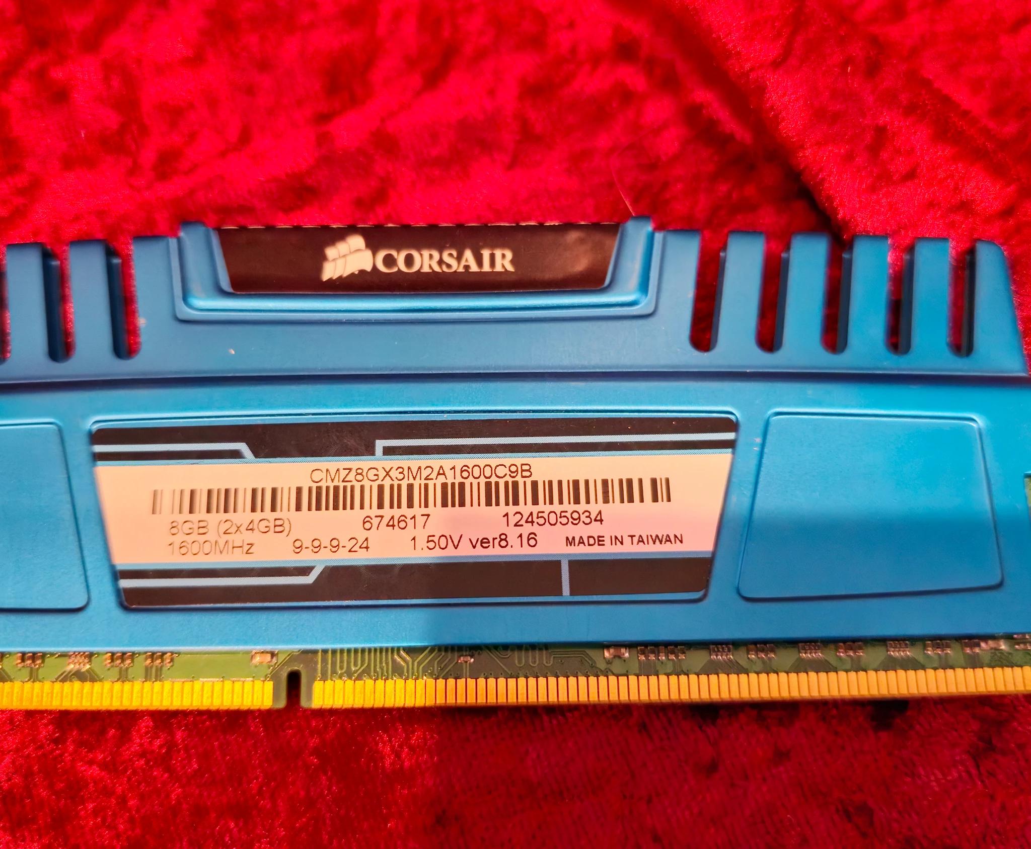 Corsair Vengeance DDR3 8GB (2x4GB)