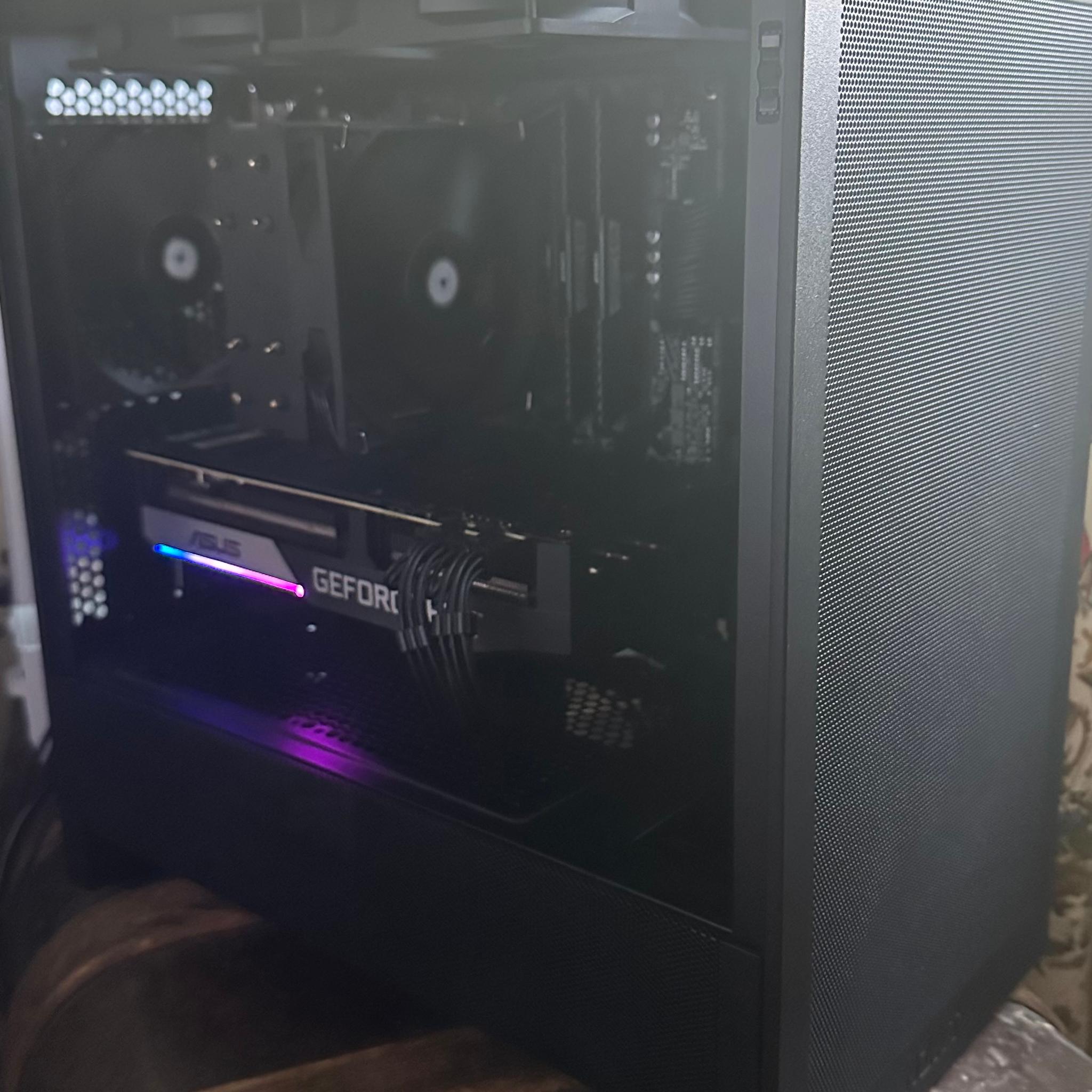 All Black Performance Gaming PC (Ryzen 5, RTX 3070)