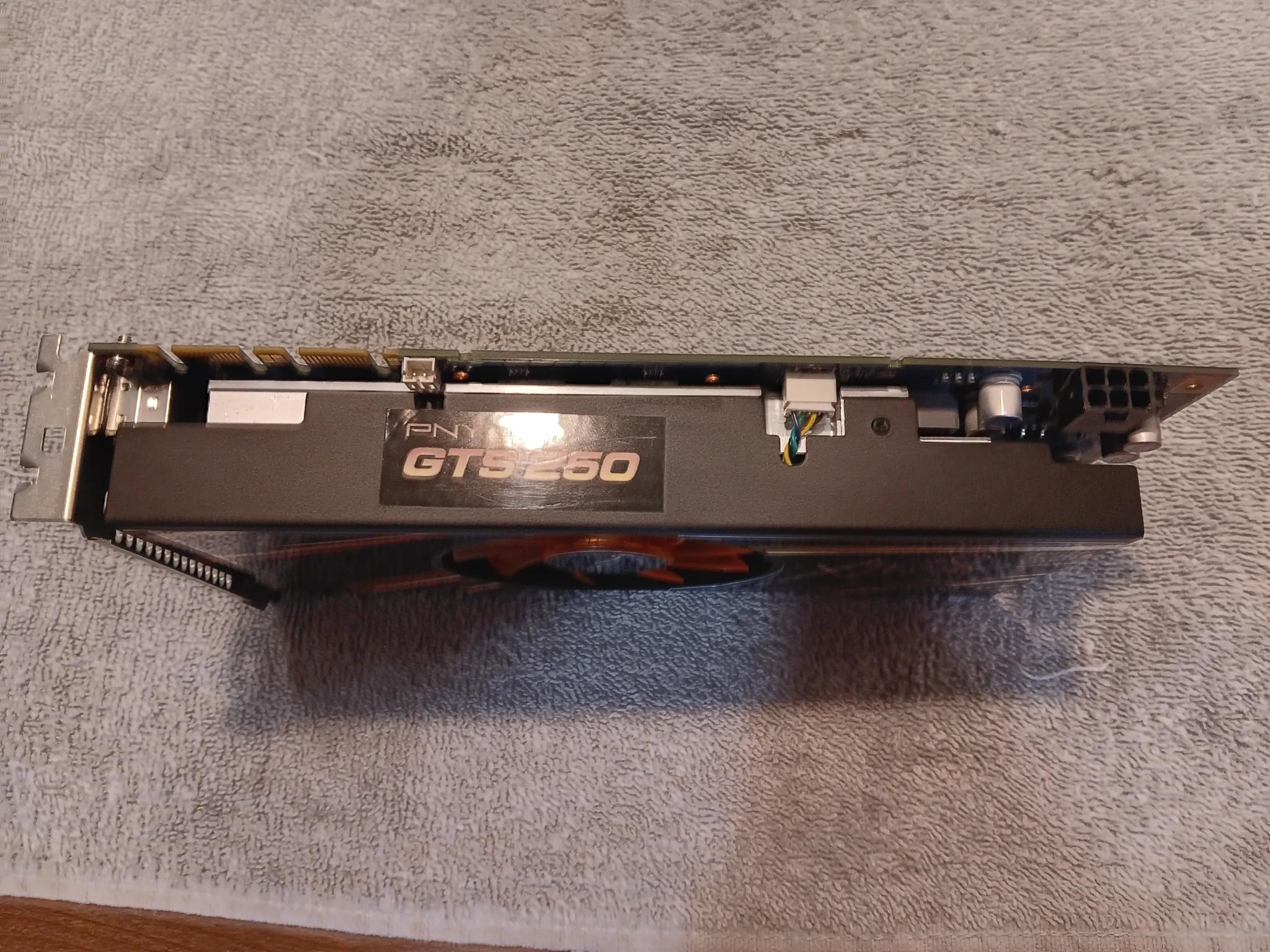 PNY Nvidia GeForce XLR8 GTS-250 1GB Graphics card IOB