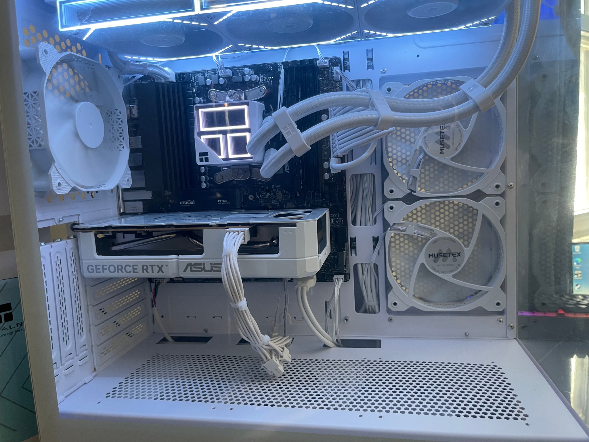 ☃️❄️AM5 Gaming PC / RTX 5060/ Ryzen 7 7700x/ 16Gb DDR5/ 1Tb NVMe/ liquid Cooled