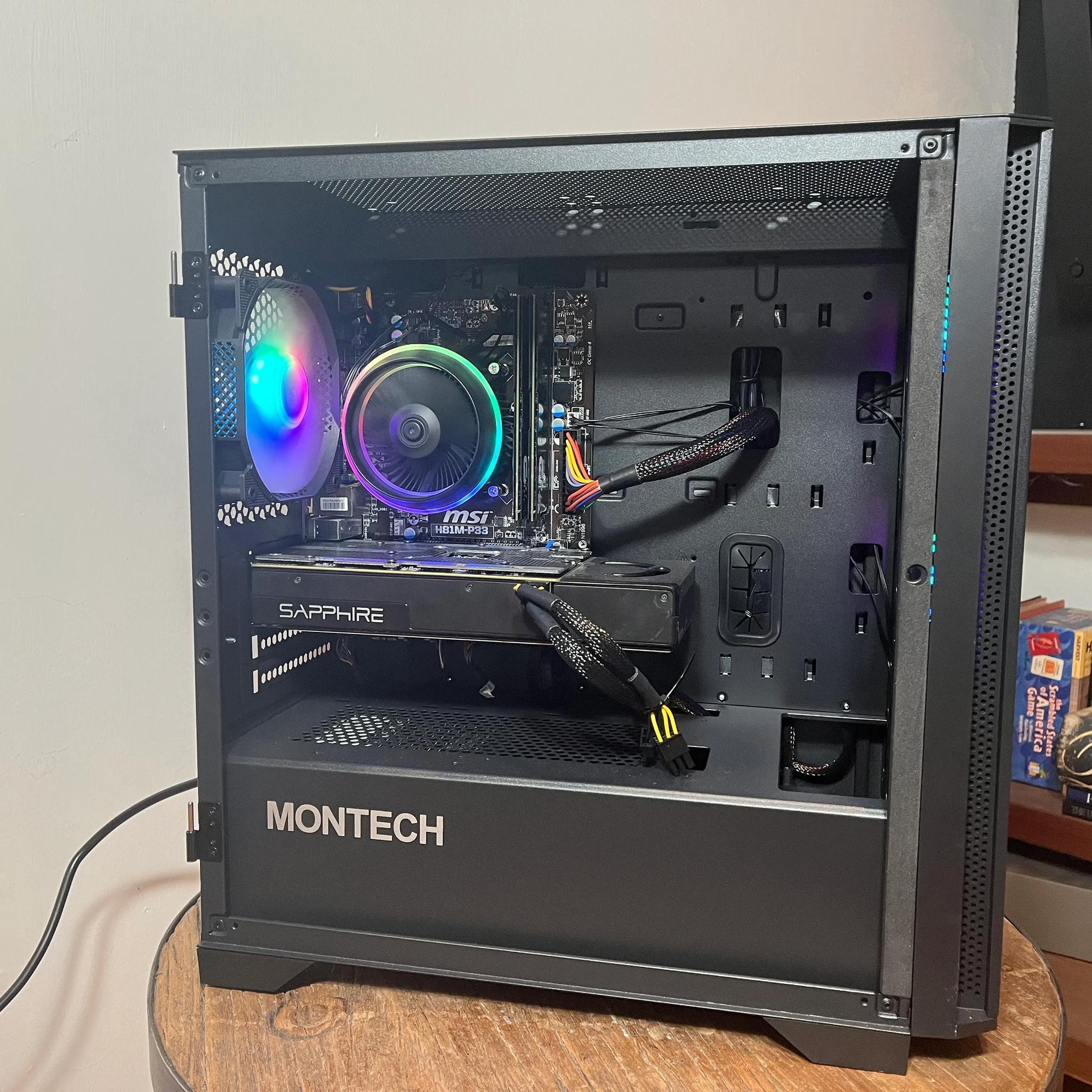 Budget Gaming PC | Intel i5 | RX 470 | 16gb Ram | 1TB HDD + SSD