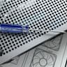 Small Phillips Tip Screwdriver for M.2 SSDs - Blue/Clear