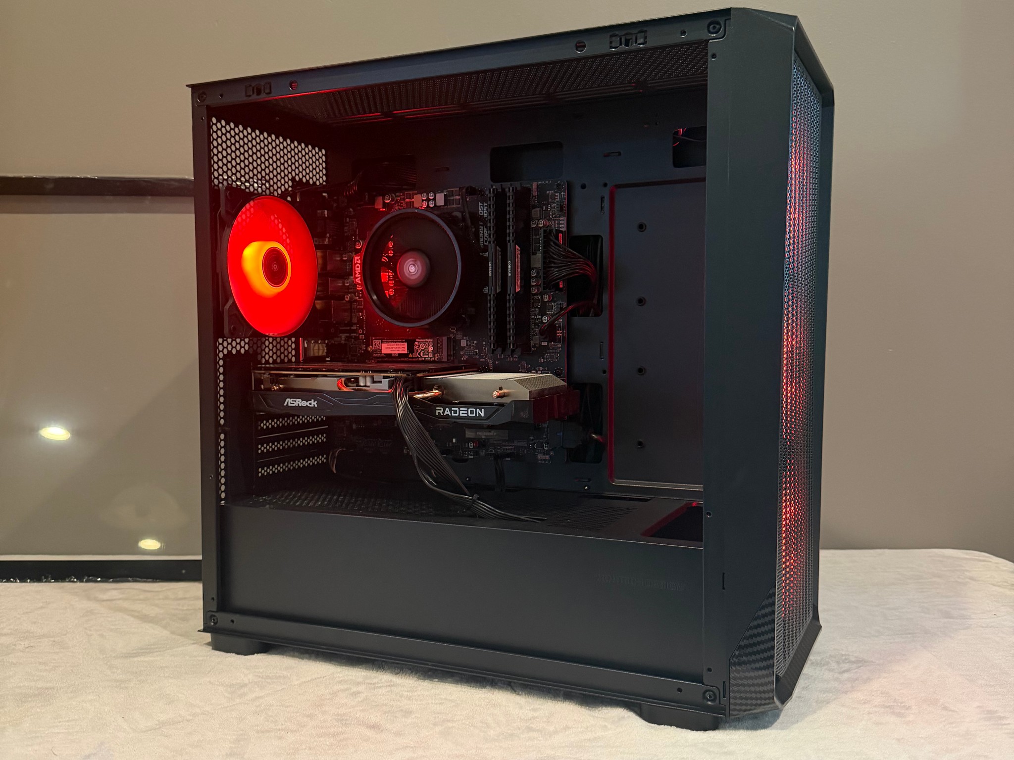 Radeon RX 6600 Custom Gaming PC - Ryzen 5 3600, 512GB NVMe SSD