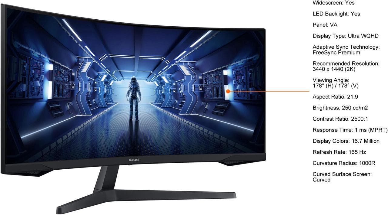 Samsung Odyssey G5 Curved Monitor