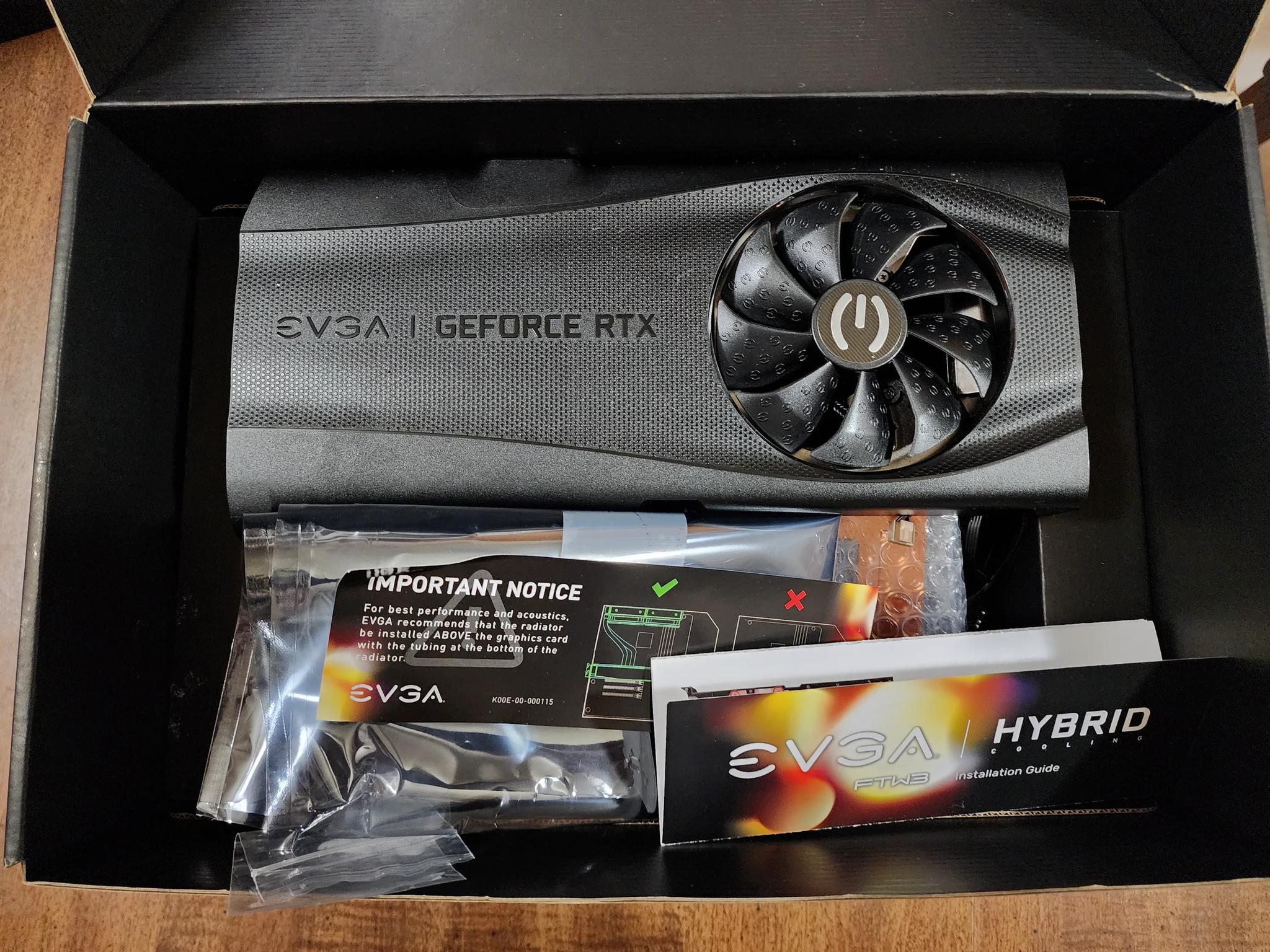 EVGA Hybrid Cooling FTW3 3080 3090 Kit  & Ultra FTW3 3 P/N:400-HY-1988-B1