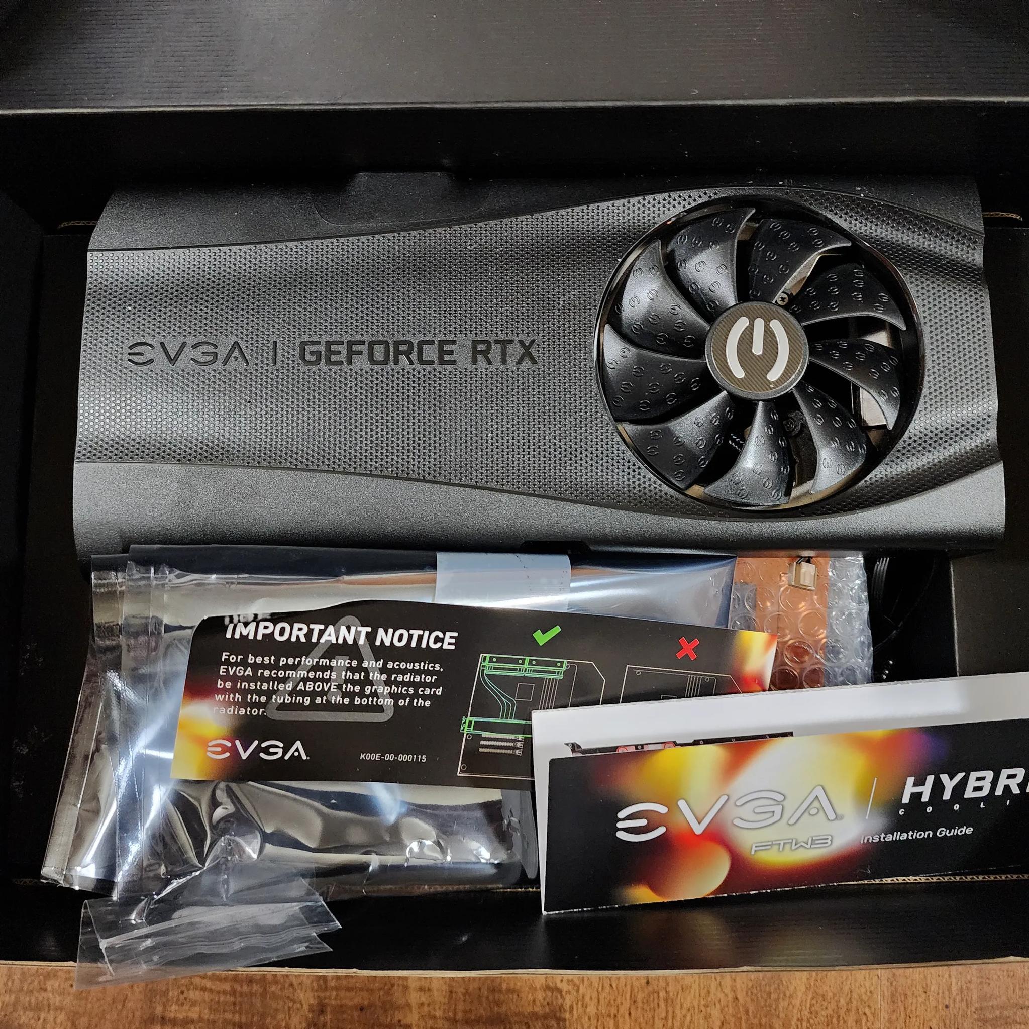 EVGA Hybrid Cooling FTW3 3080 3090 Kit  & Ultra FTW3 3 P/N:400-HY-1988-B1