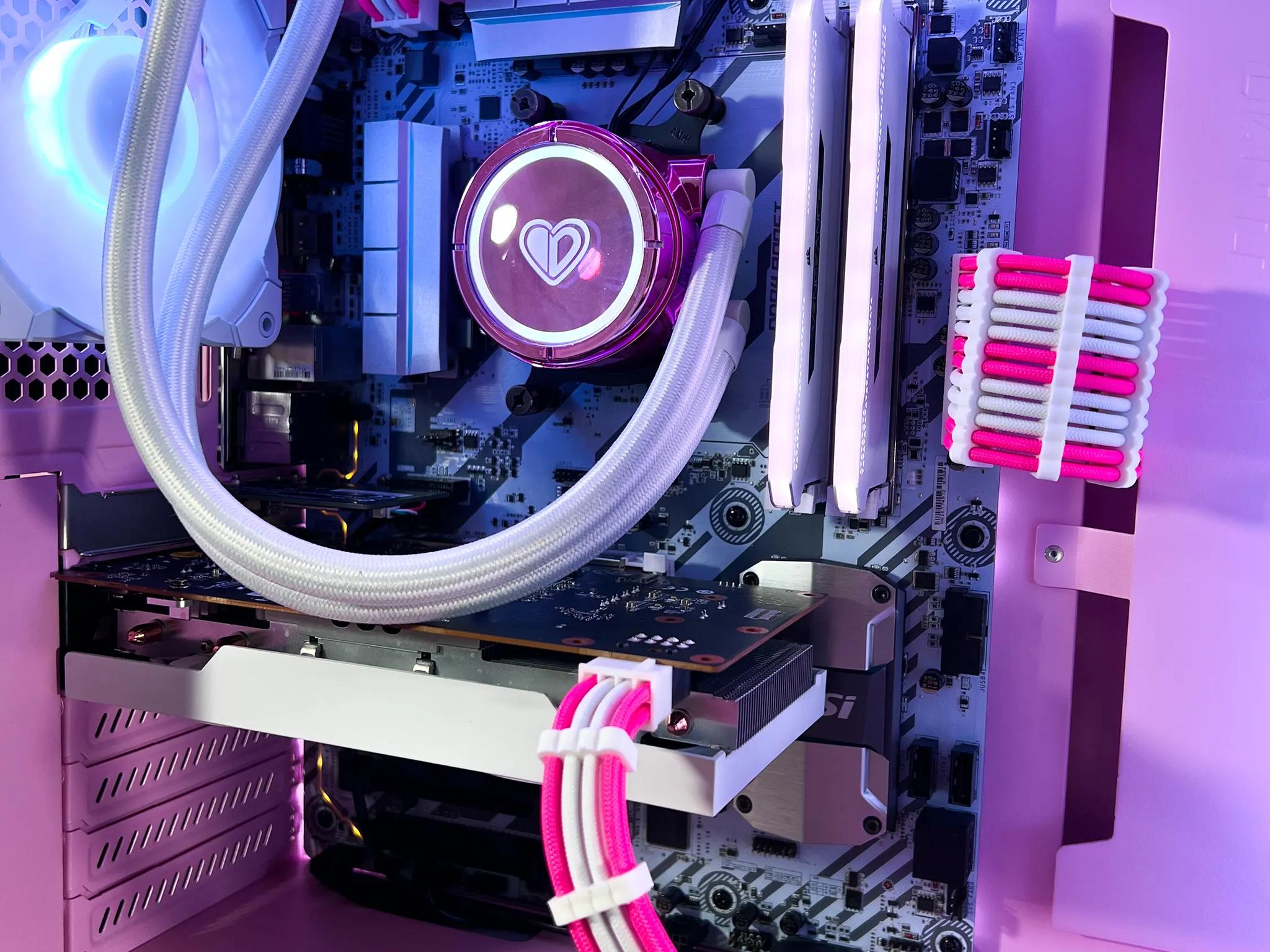 Ryzen 5 2600 | Radeon RX 6600 | Pink Gaming PC Build | Jawa