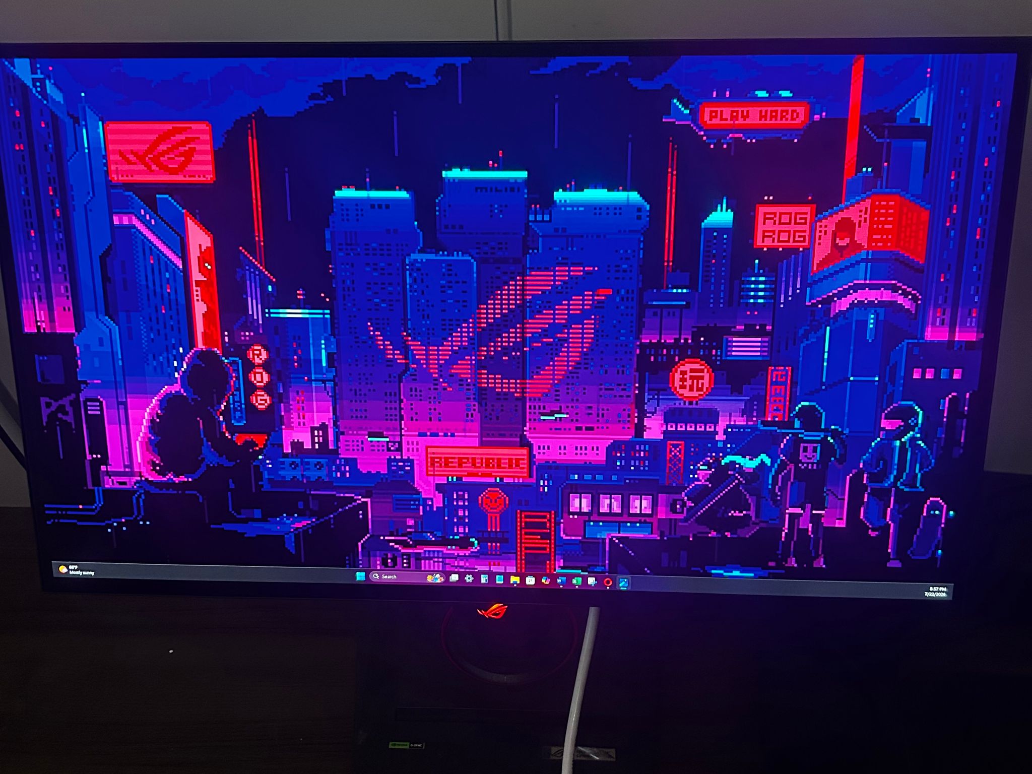 NEW ASUS ROG (480hz) WOLED 26.5" 2K QHD (2560 x 1440) Gaming Monitor (PG27AQDP) (0hrs Used!)