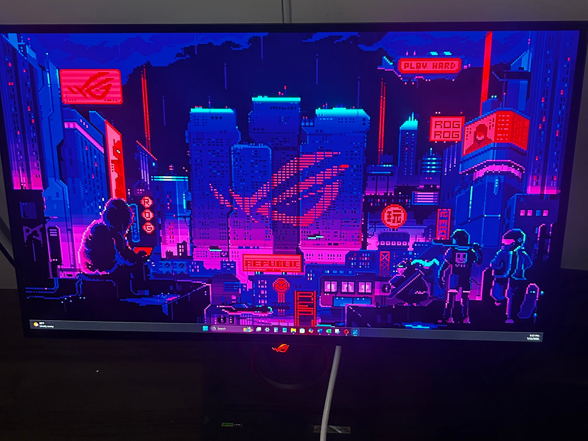 NEW ASUS ROG (480hz) WOLED 26.5" 2K QHD (2560 x 1440) Gaming Monitor (PG27AQDP) (0hrs Used!)