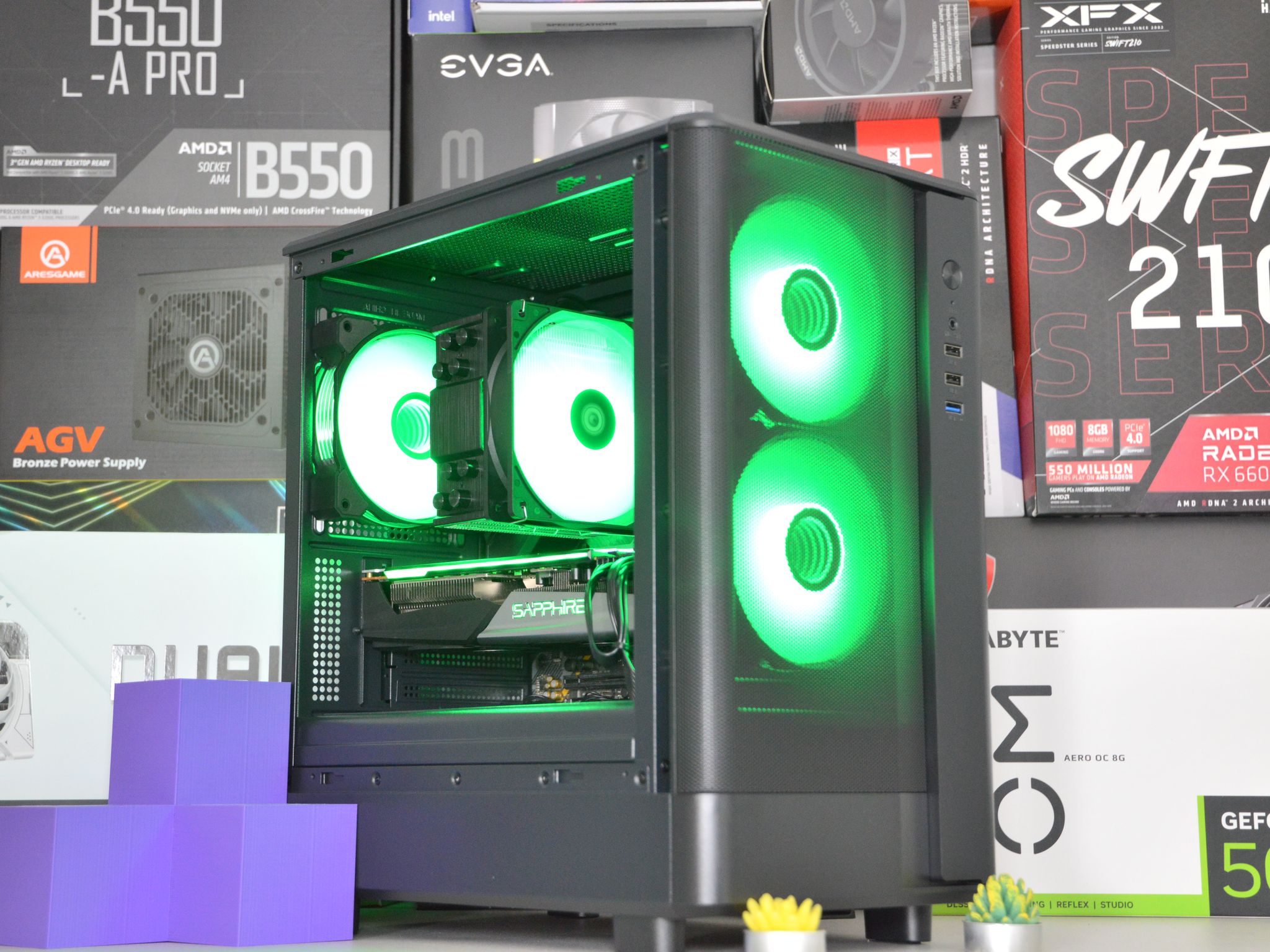 ⚫💸 | RX 5700XT 8GB | INTEL i7-8700 | 16GB DDR4 RAM | 1TB NVME SSD | Midnight Cash |