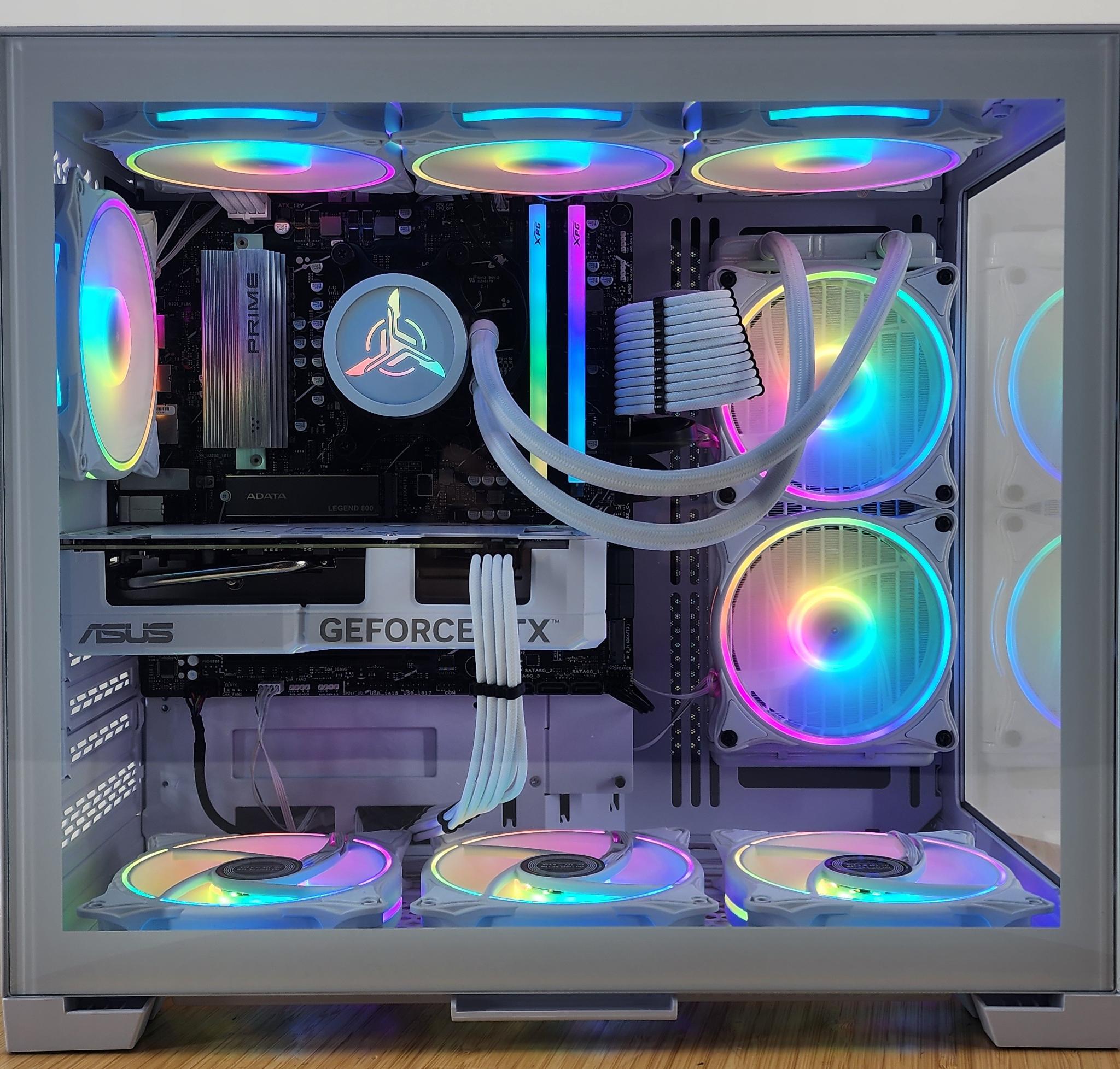 Gaming PC Ryzen 7 7700 32GB RAM 1TB SSD RTX 4070 12GB Win11 PC