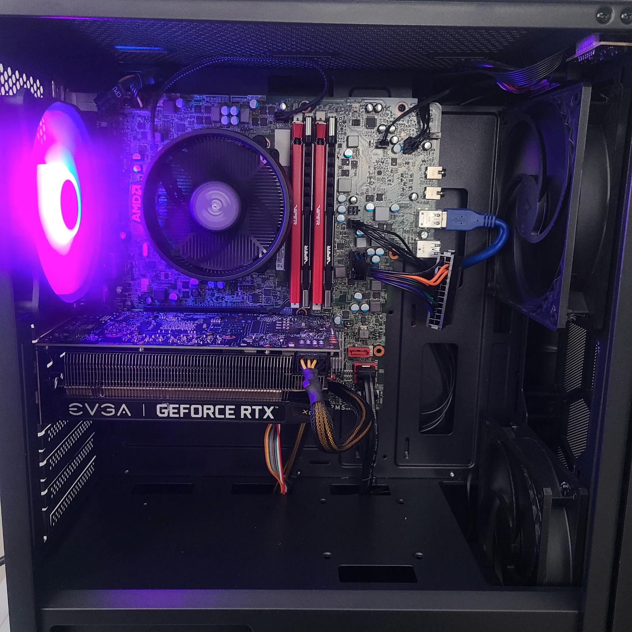 Gaming PC – Ryzen 7 1700,RTX 2060,16GB Ram,256GB SSD+1TB HDD
