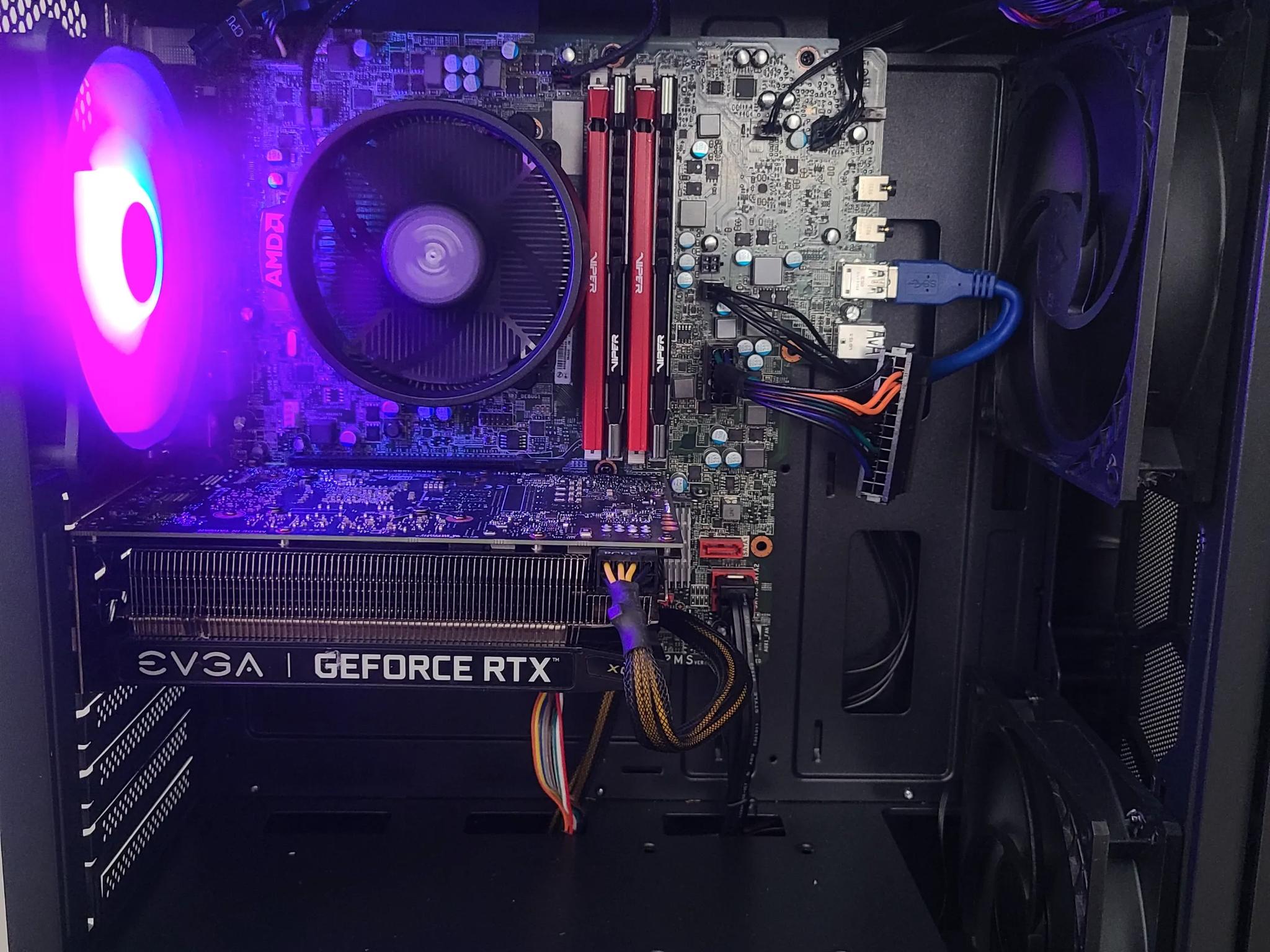 Gaming PC – Ryzen 7 1700,RTX 2060,16GB Ram,256GB SSD+1TB HDD