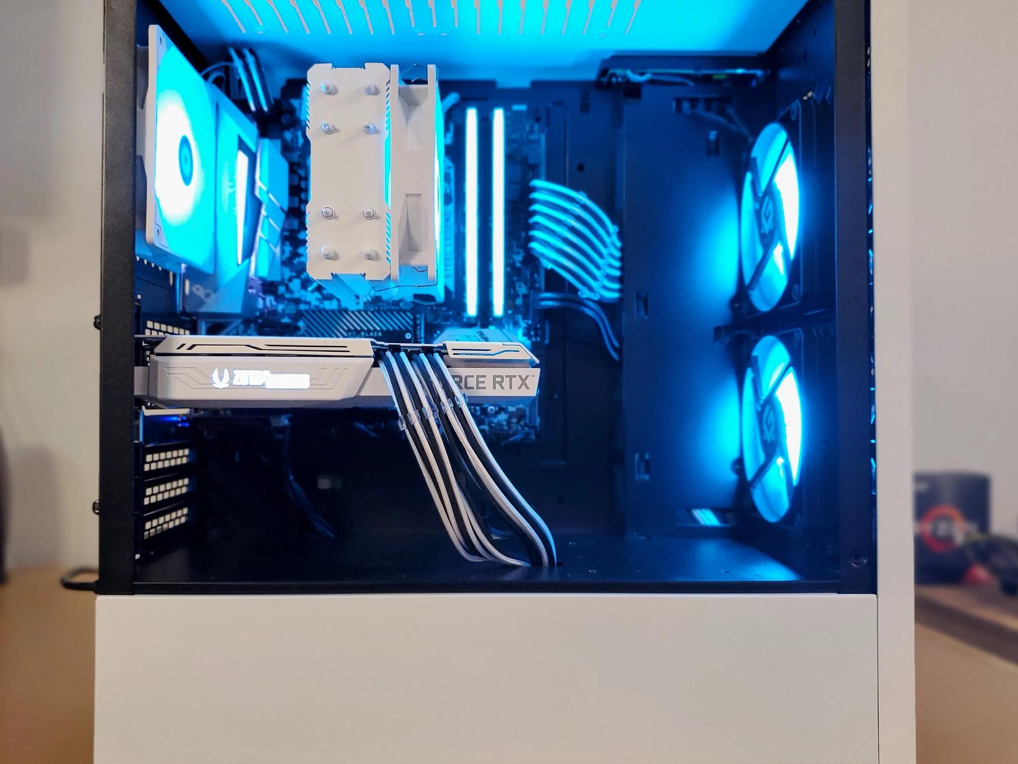 RTX 3060 12GB | Ryzen 5 3600 White and Black WIFI Edition