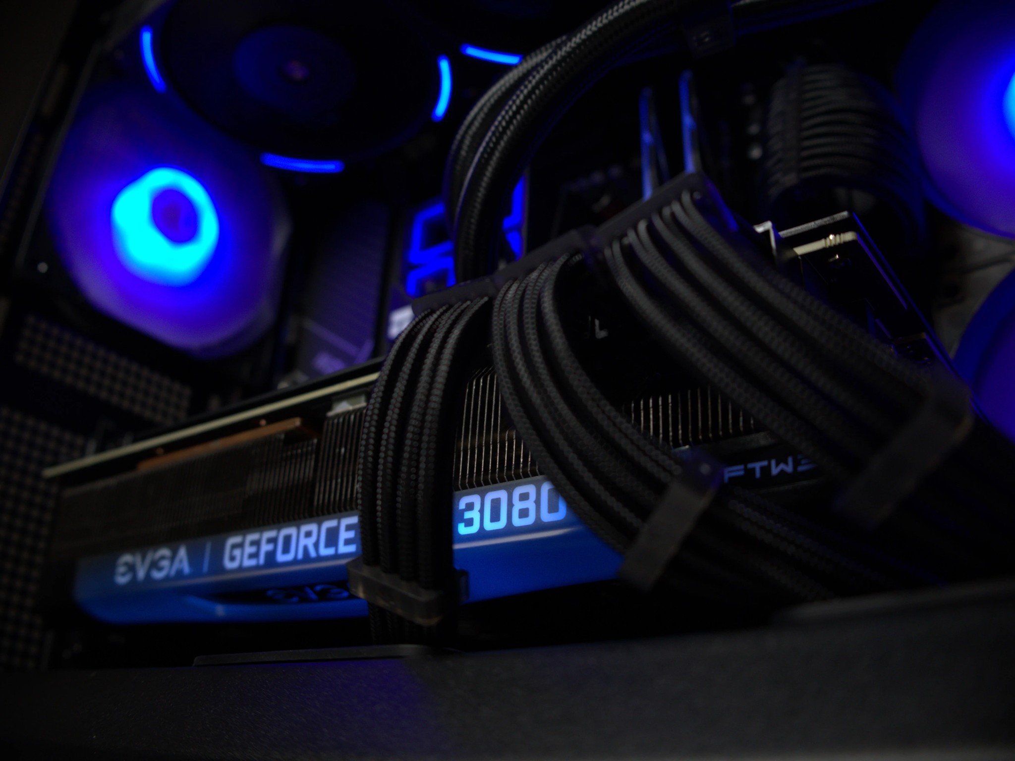 🔵BIG BLUE🔵 Gaming PC | AMD Ryzen 5 7600 | 32GB DDR5 | RTX 3080 | 1TB SSD | Win11 Home | Wi-Fi