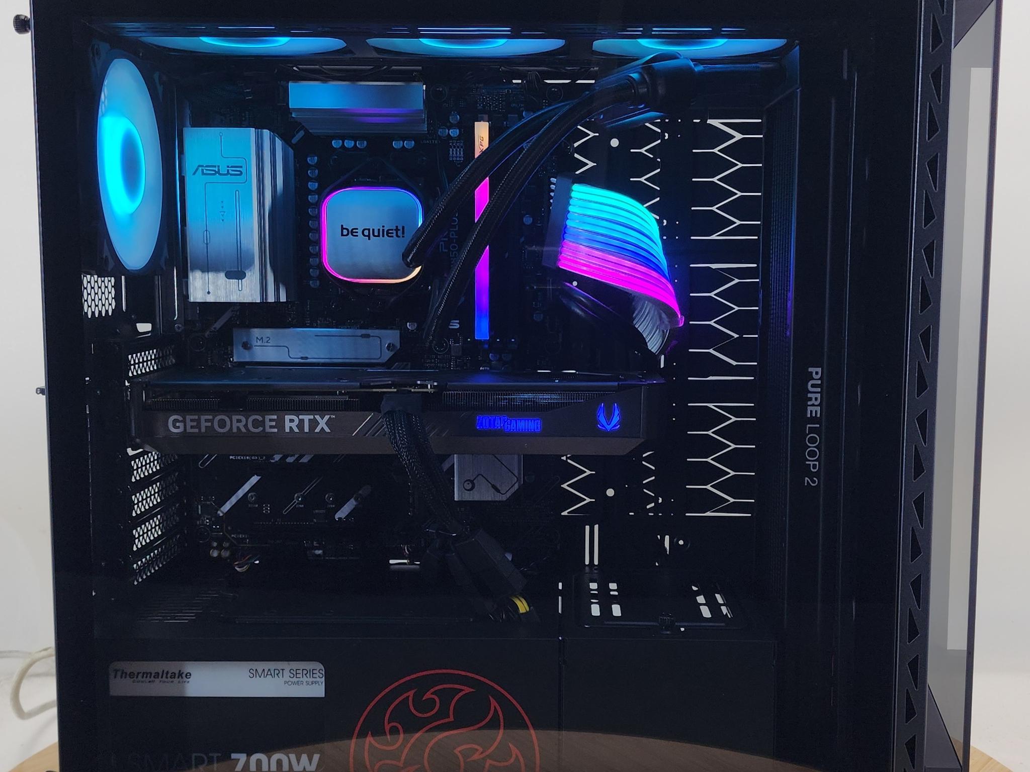 Gaming PC Ryzen 7 7700X 16GB RAM 1TB SSD RTX 5070 12GB Windows 11 Computer
