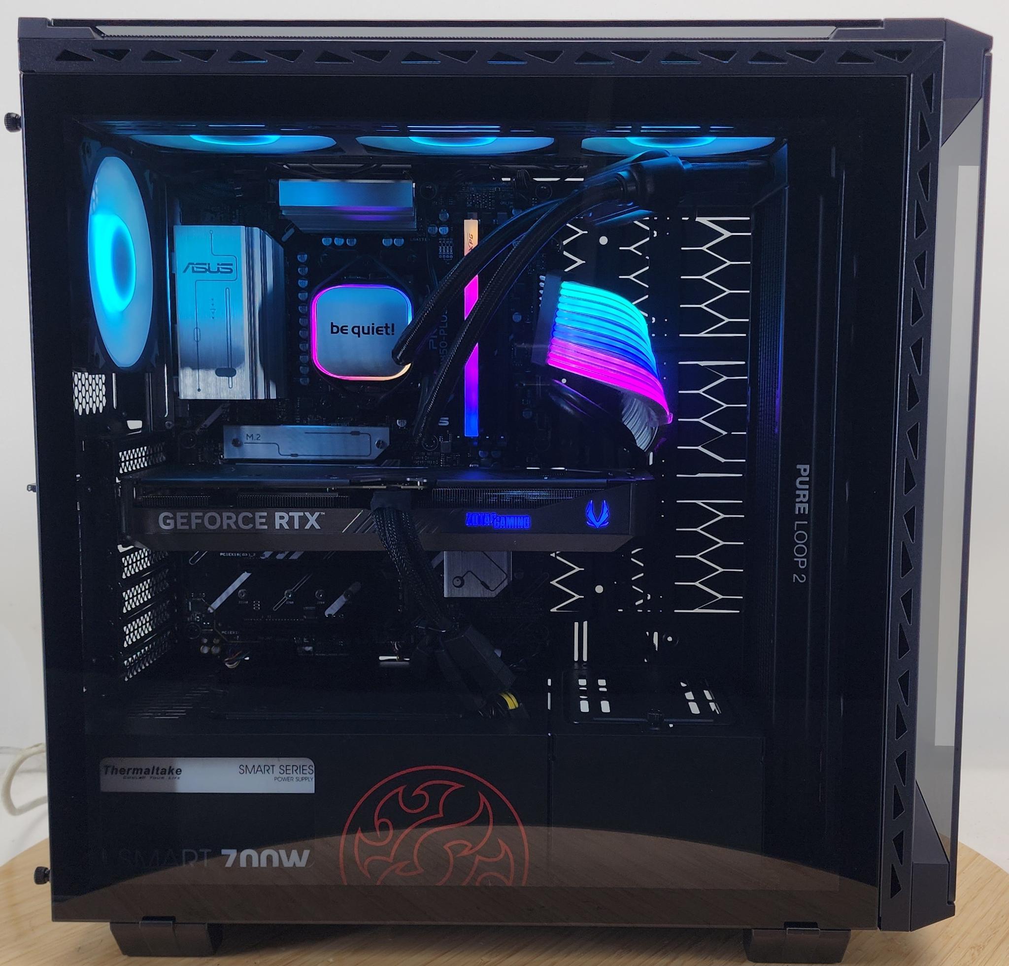 Gaming PC Ryzen 7 7700X 16GB RAM 1TB SSD RTX 5070 12GB Windows 11 Computer