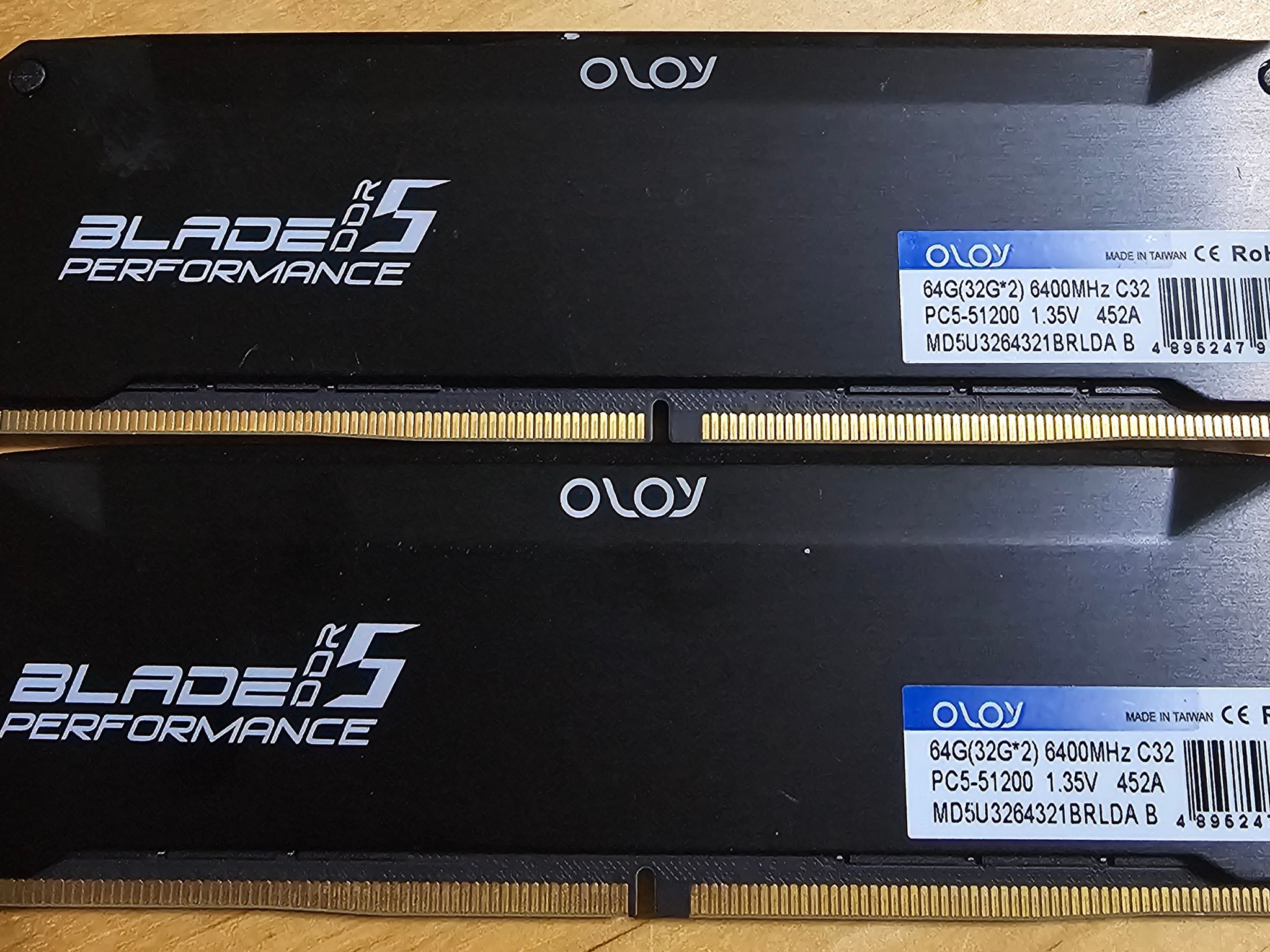 Oloy blade performance 64gb ddr5