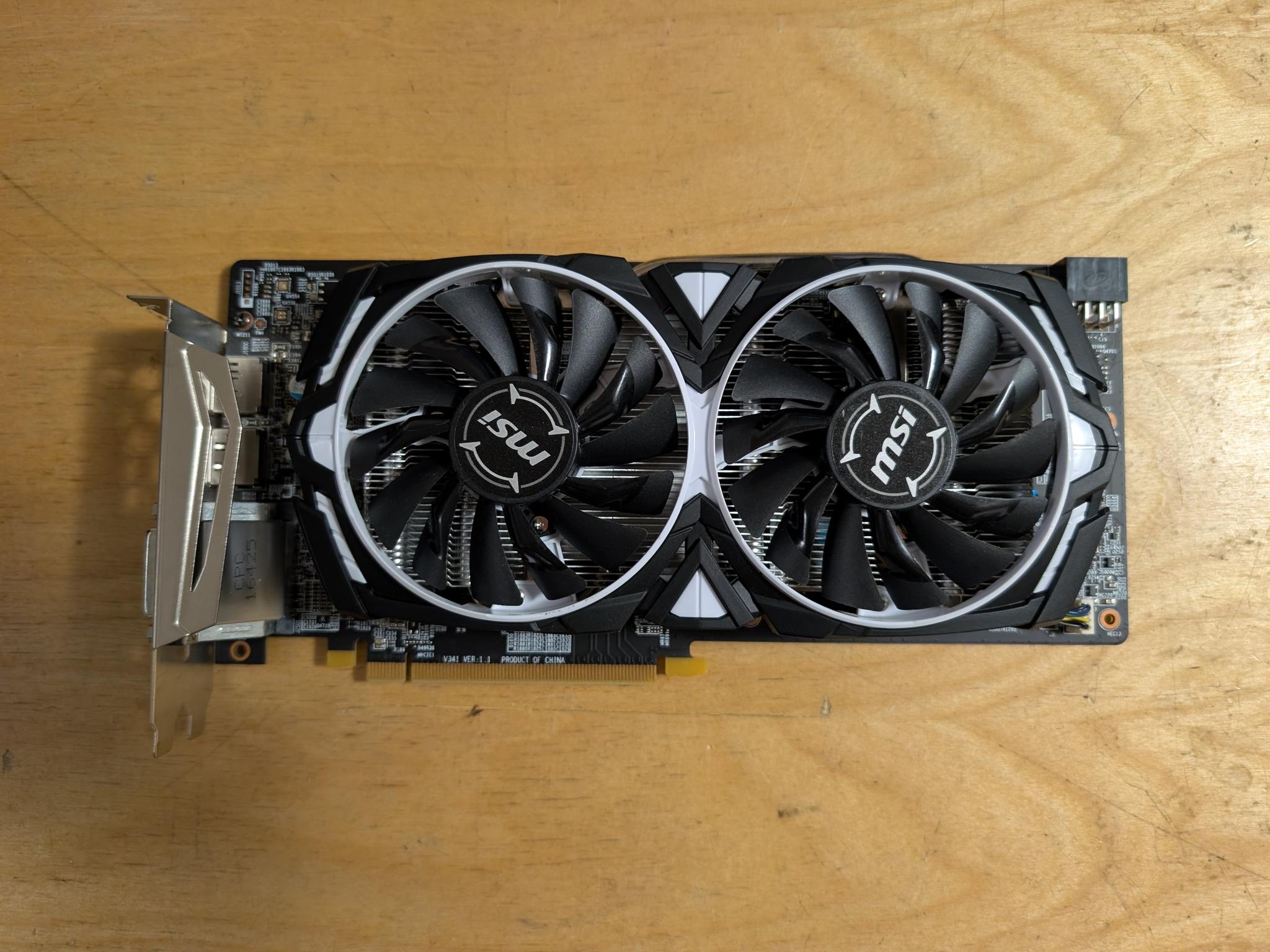 MSI Armor RX 480 4GB