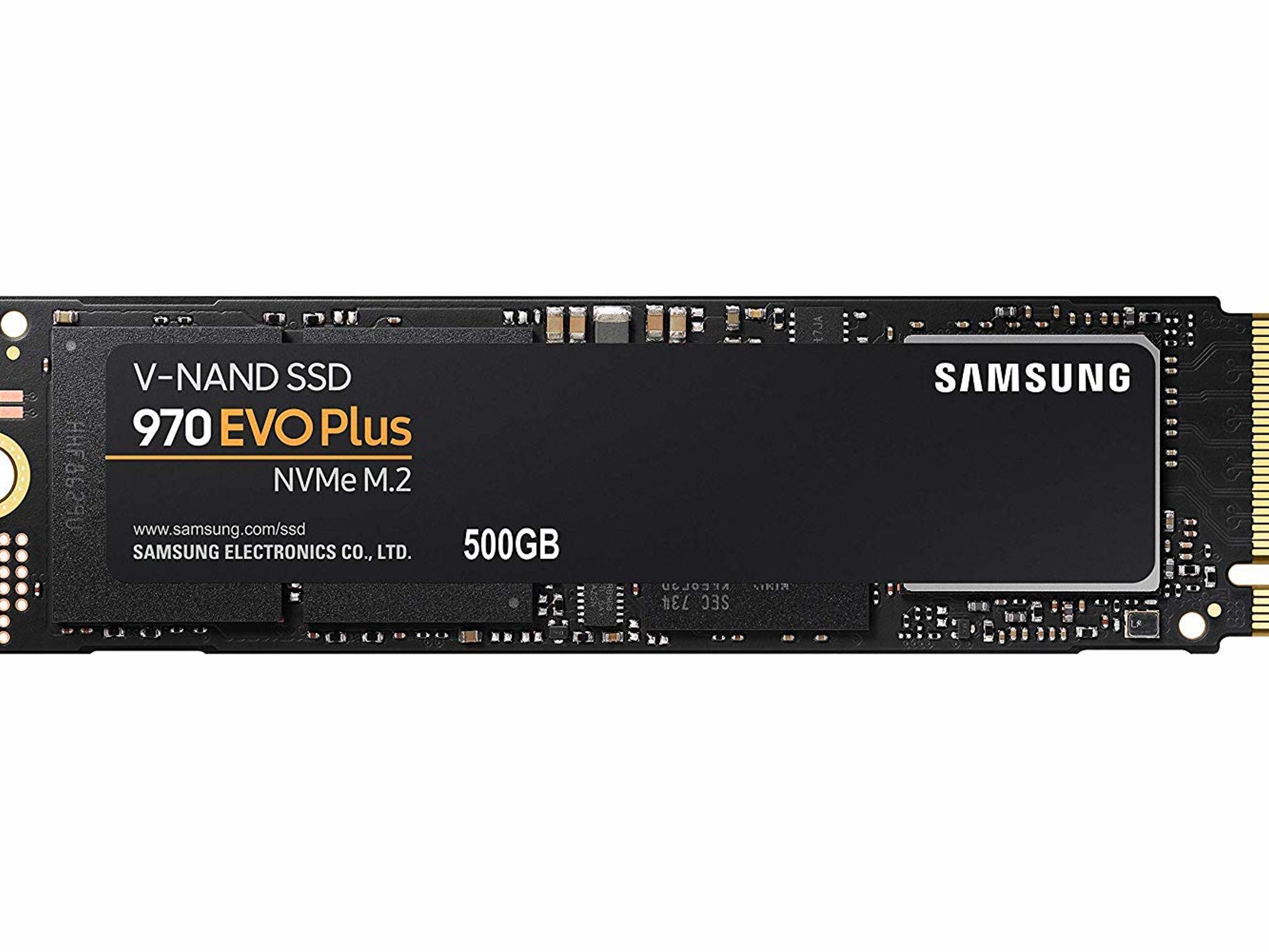 Samsung 970 EVO Plus SSD 500GB M.2 NVMe PCIe 3.0 x4 SSD + BONUS