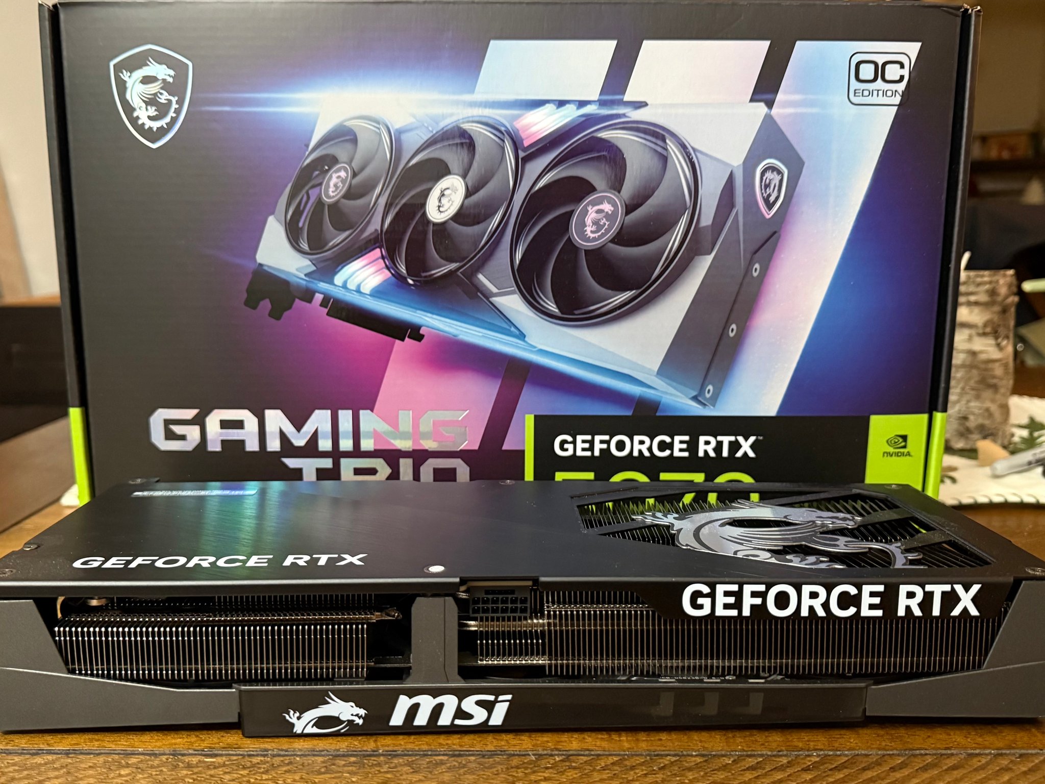 MSI GeForce RTX 5070 12G GAMING TRIO OC