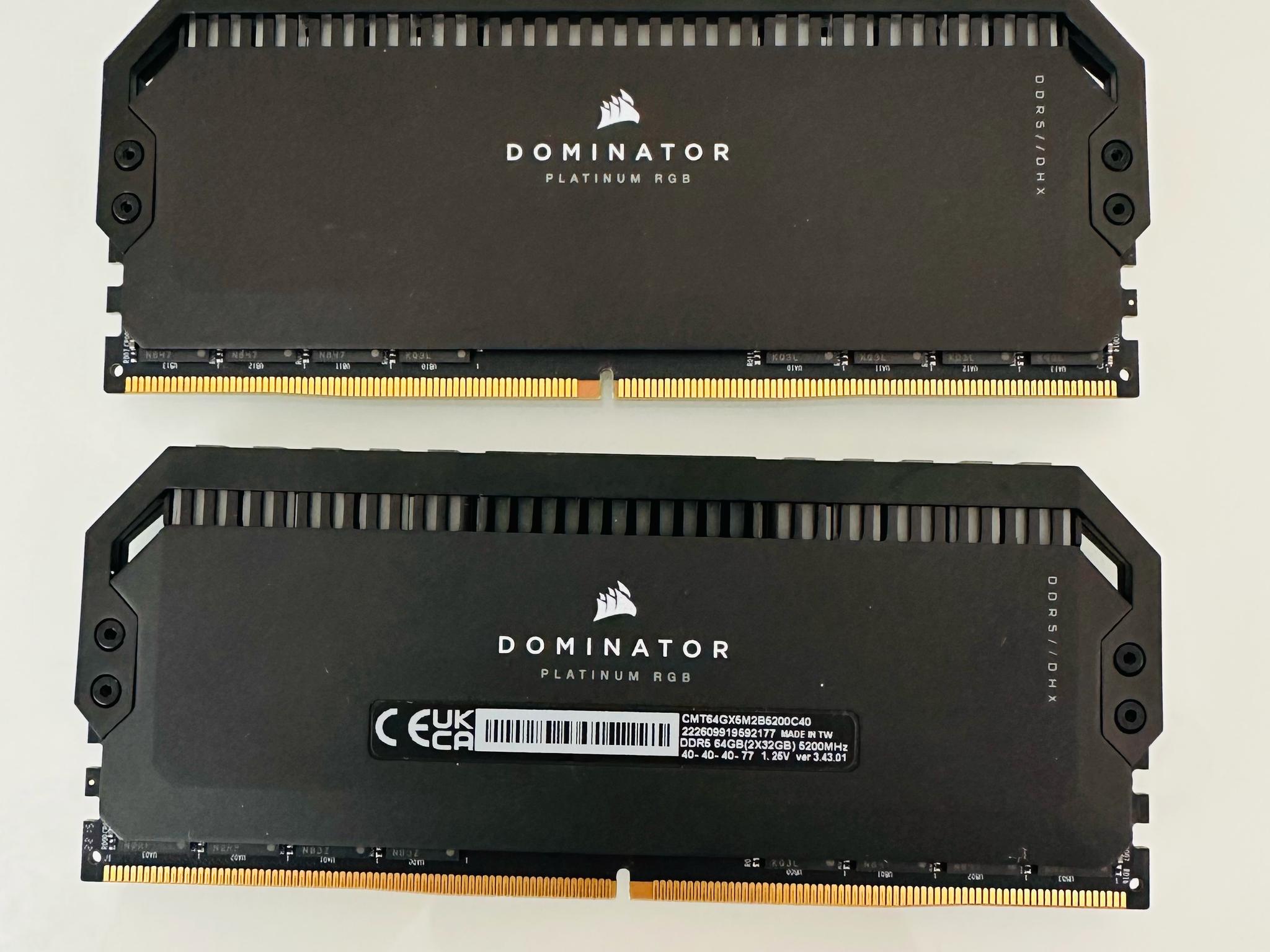 SPRING SALE: 64GB DDR5 Corsair DOMINATOR RAM.