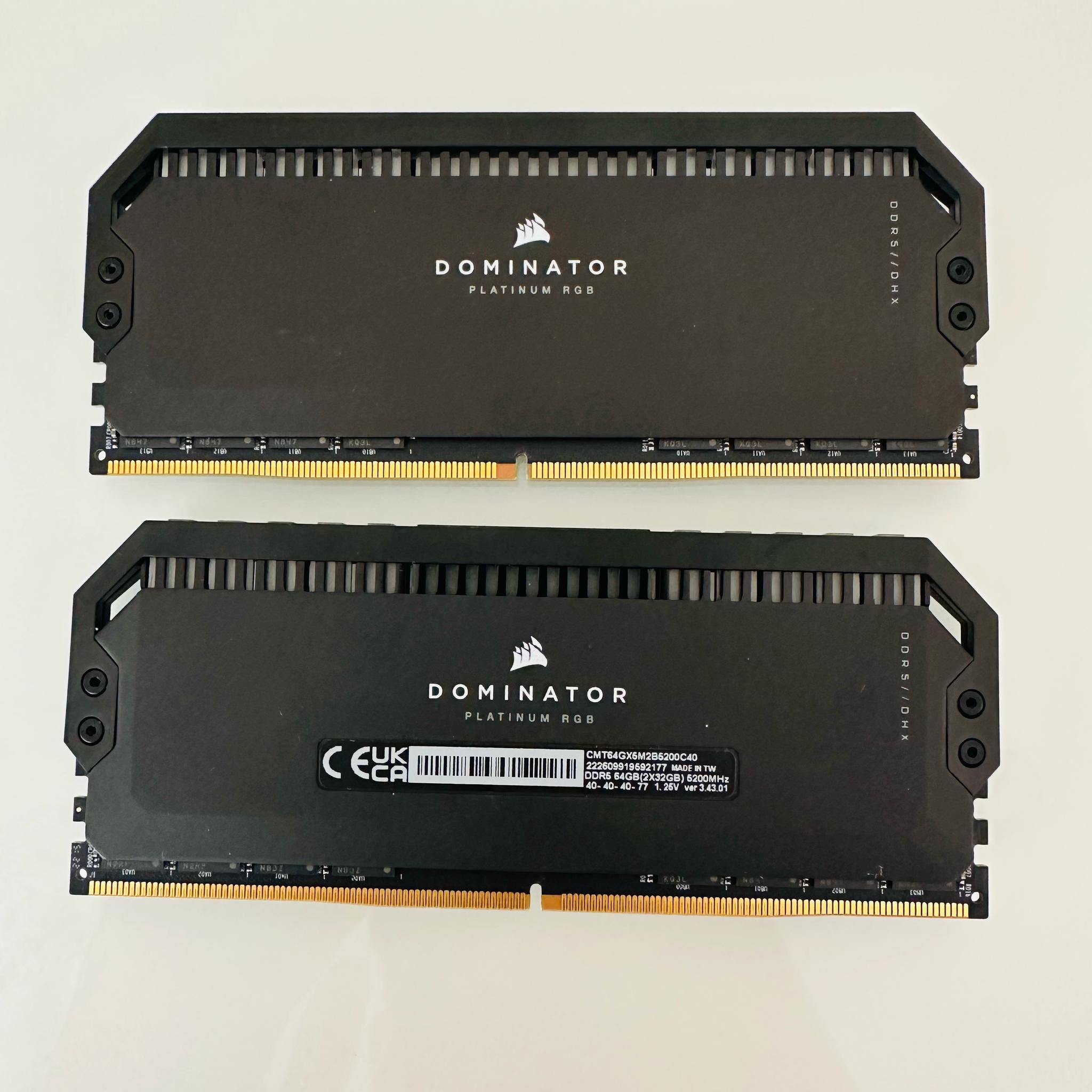 SPRING SALE: 64GB DDR5 Corsair DOMINATOR RAM.
