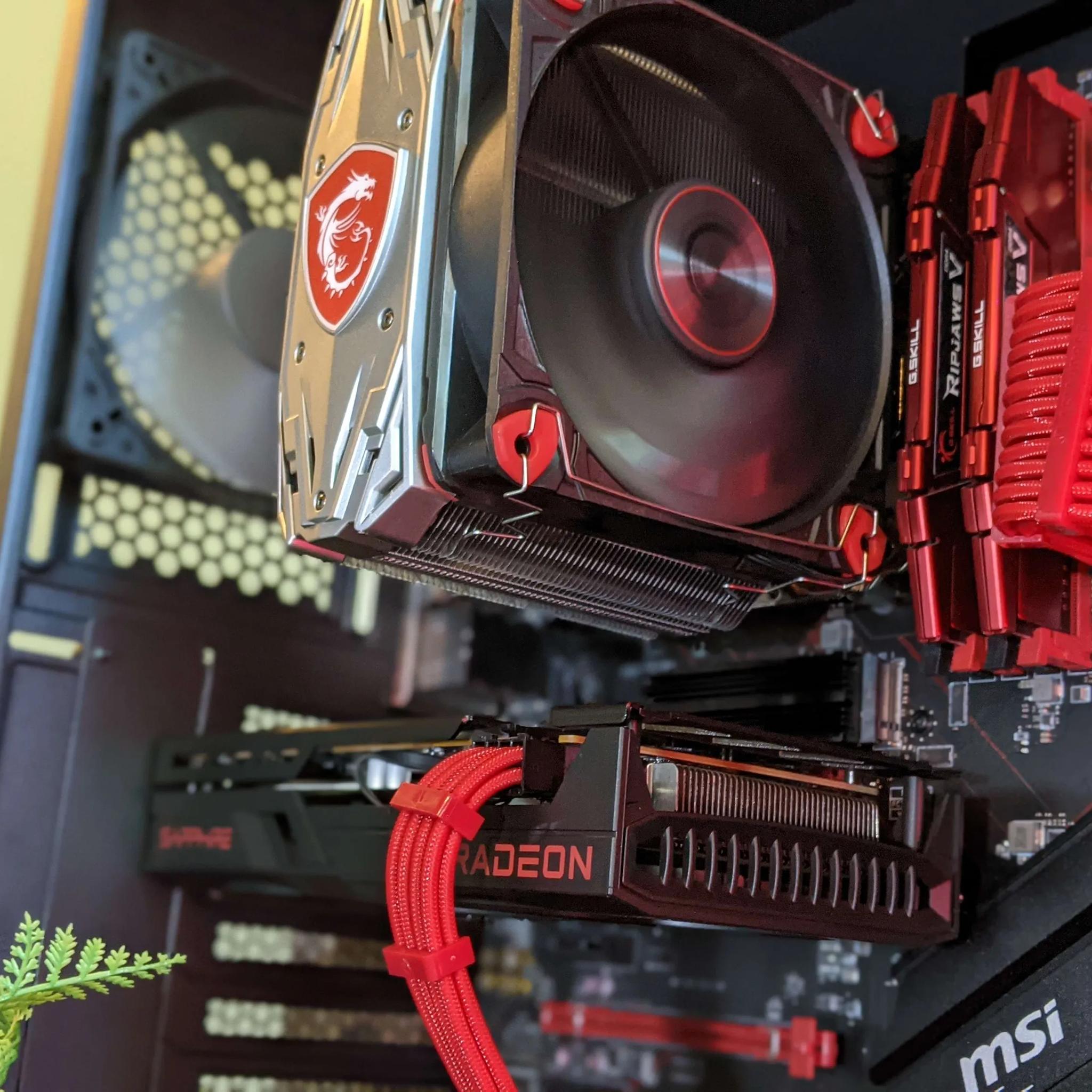 Ryzen 3600 rx 6600 Gaming PC