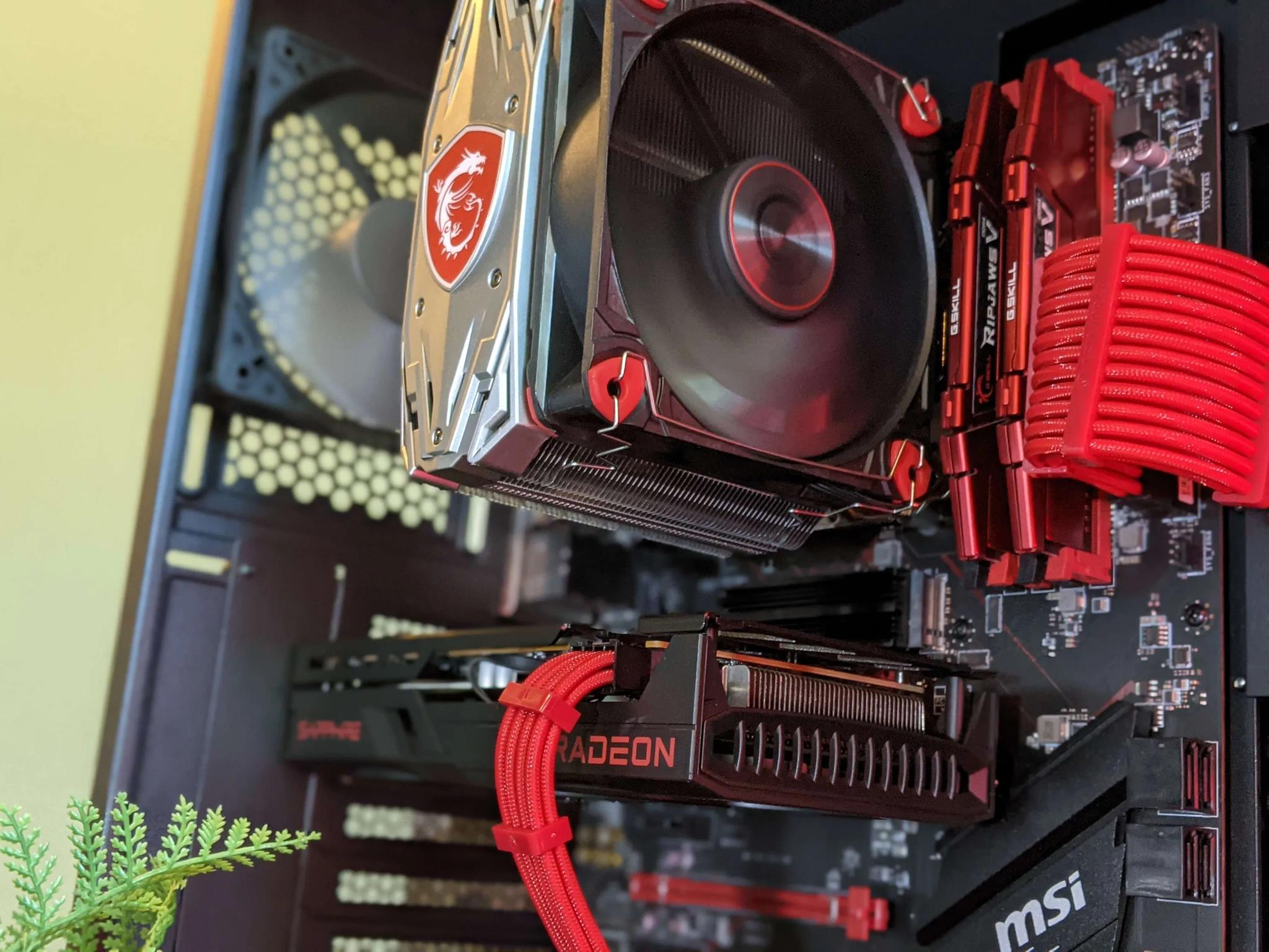 Ryzen 3600 rx 6600 Gaming PC