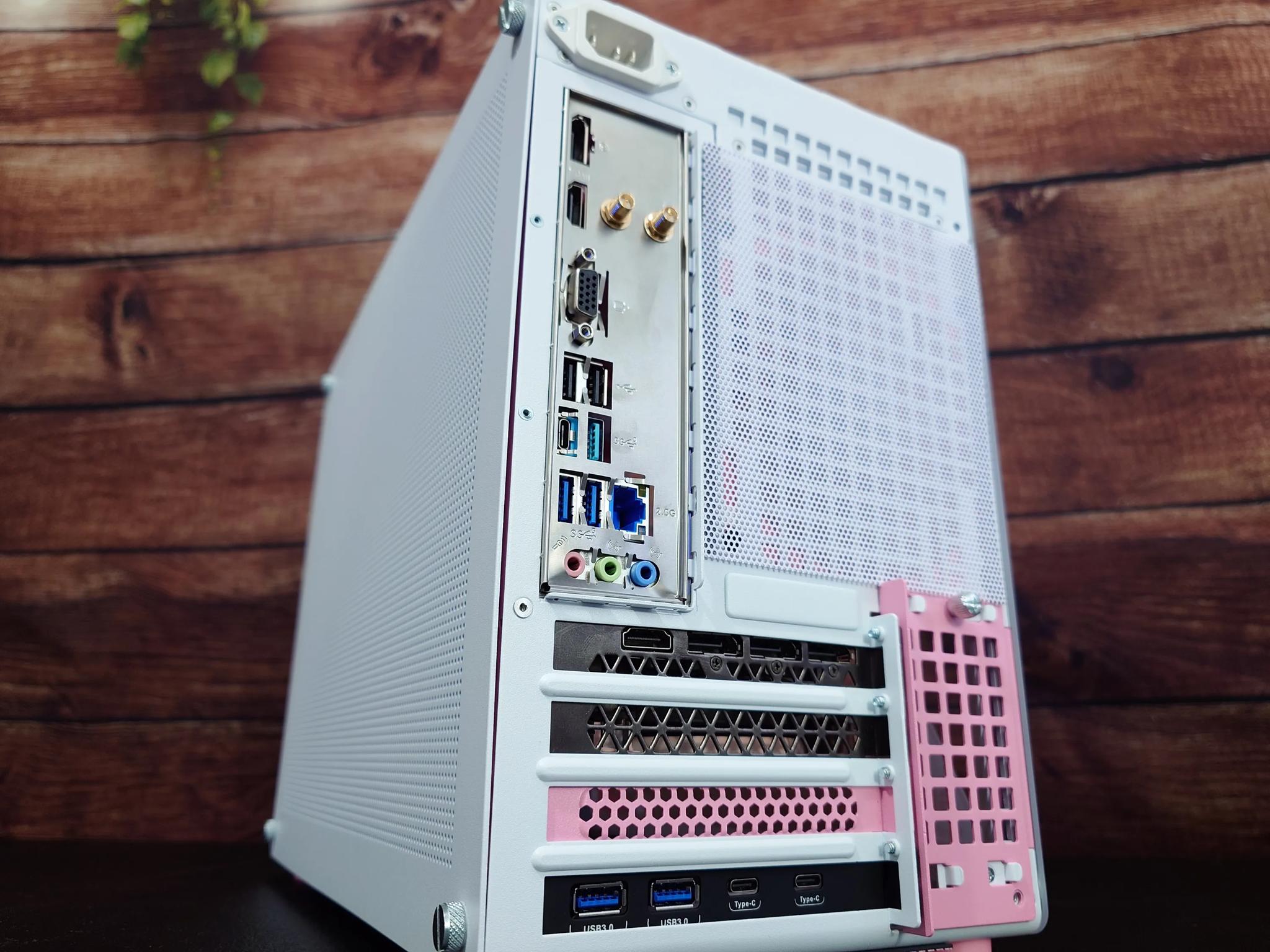 Slay 👑💅: Pink/White 1080P+ Gaming PC - i5 12400 / RTX 3060 12GB / 32GB DDR5 / 1TB NVME