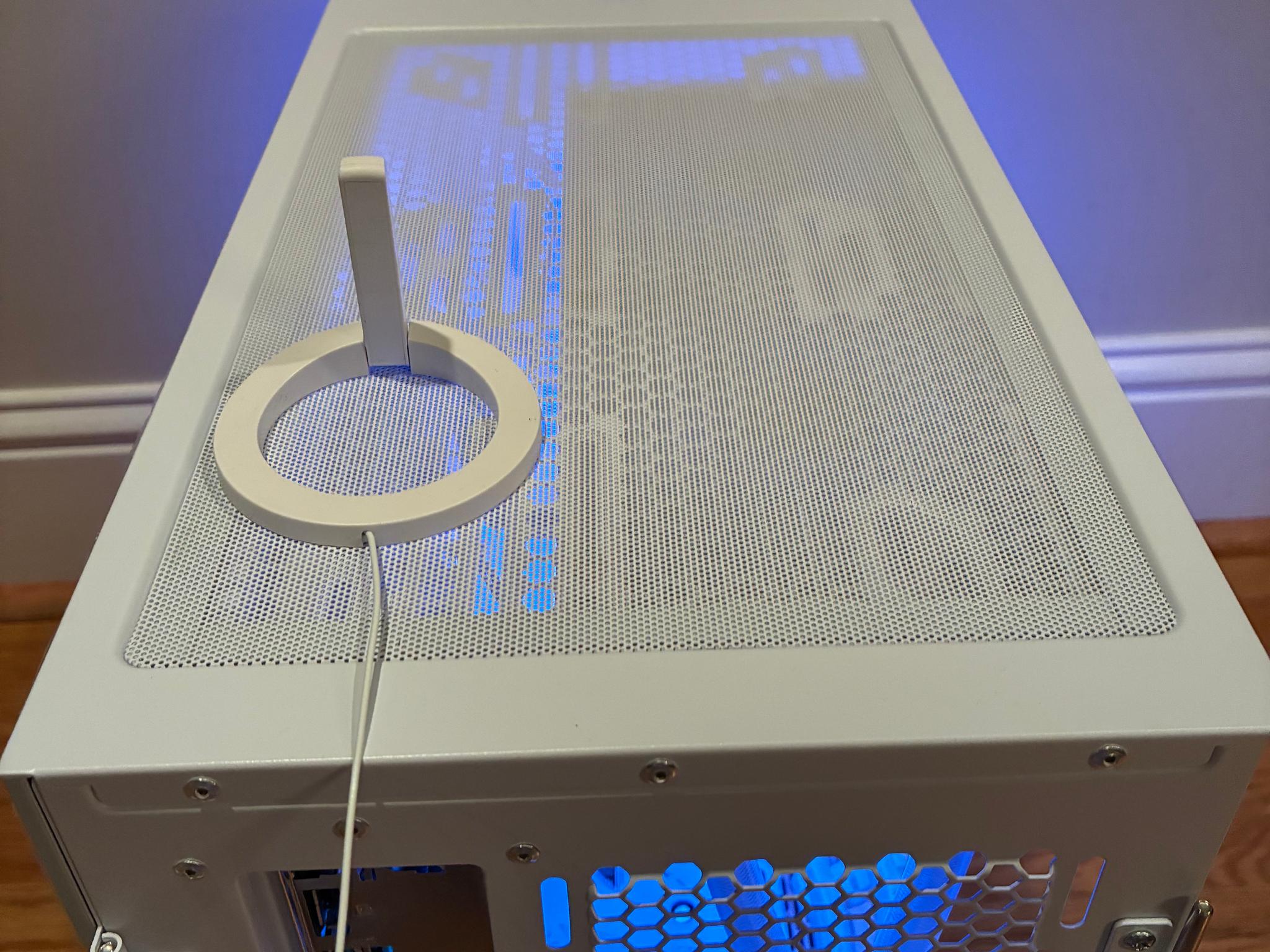 RTX 3060 Ti i7 9700K CUSTOM WHITE GAMING PC 1TB PCIe 4.0 NVME 16GB DDR4 WIFI BLUETOOTH WINDOWS 10/11