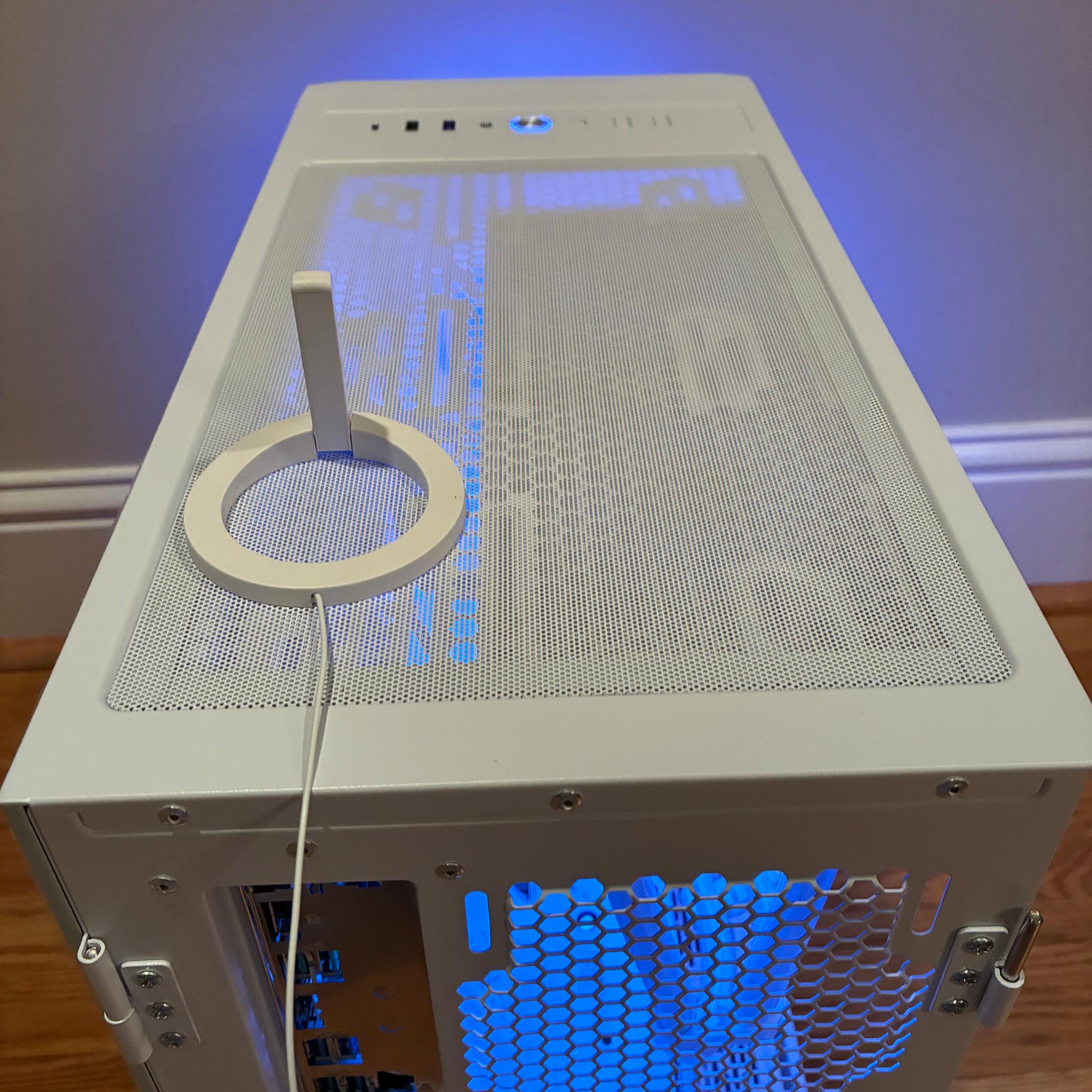 RTX 3060 Ti i7 9700K CUSTOM WHITE GAMING PC 1TB PCIe 4.0 NVME 16GB DDR4 WIFI BLUETOOTH WINDOWS 10/11