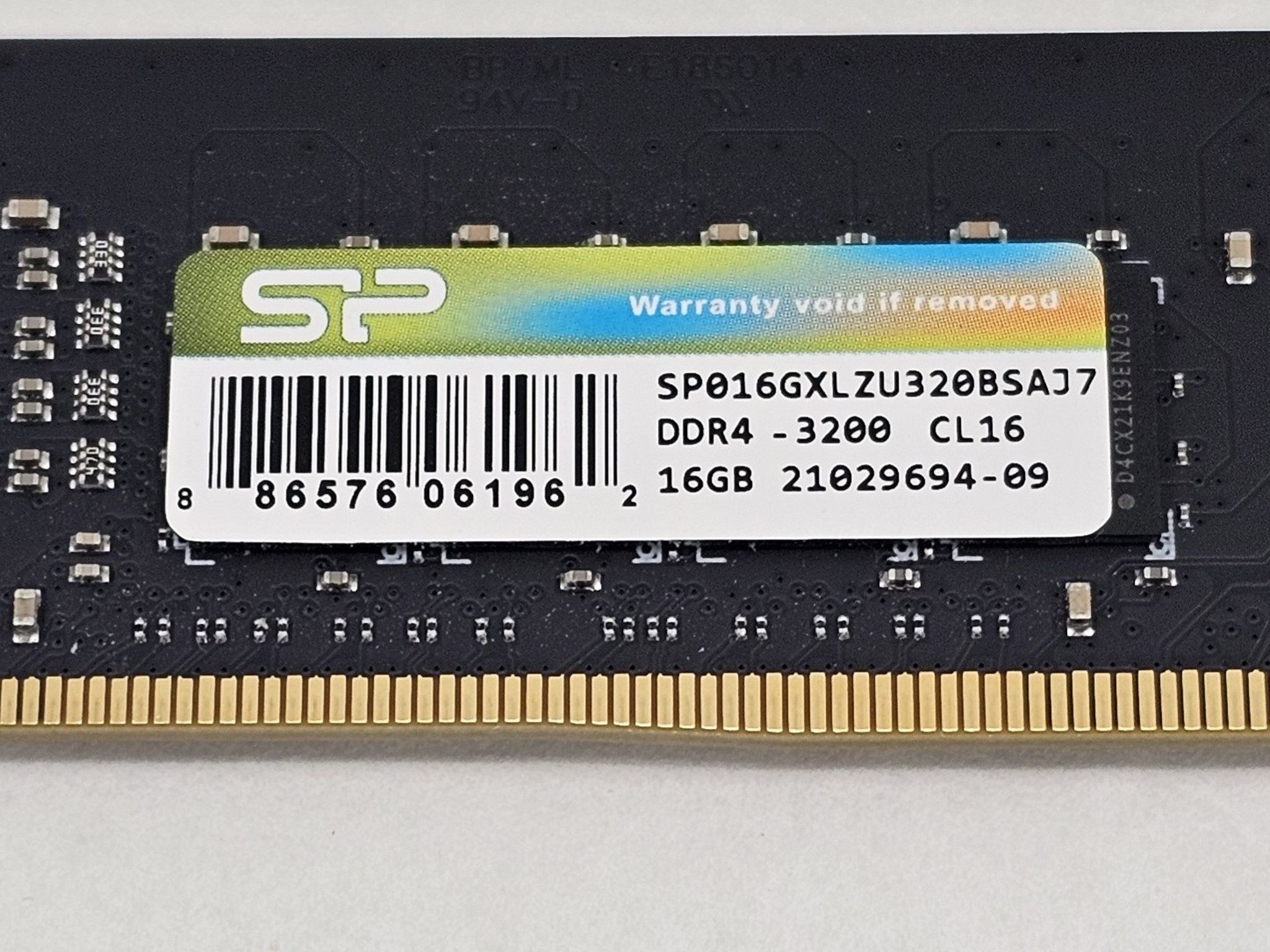 32GB DDR4 (2x16GB) CL16 3200MT/s Silicon Power