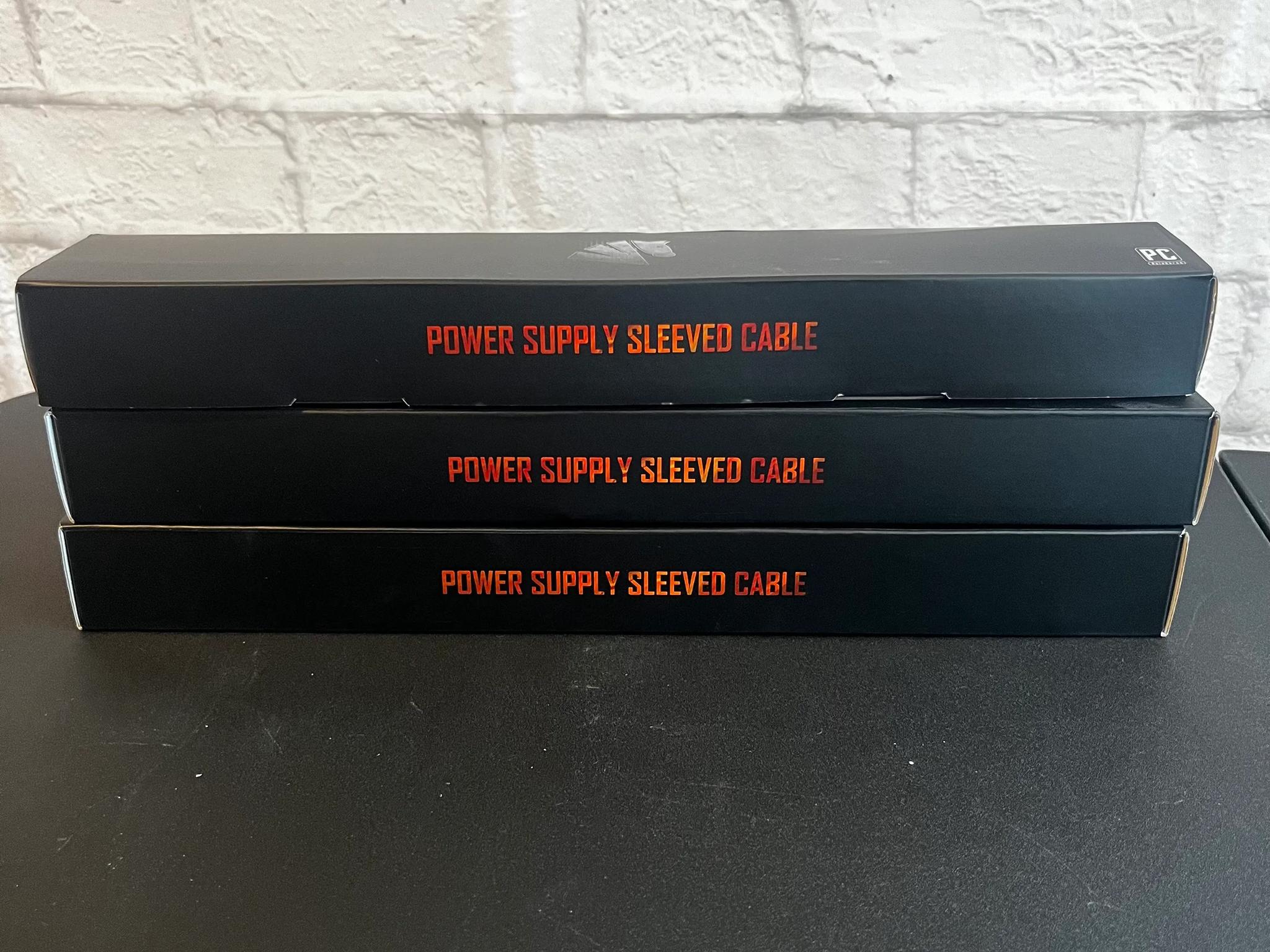 AsiaHorse Power Supply Sleeved Cables for Power Supply Extension Cable