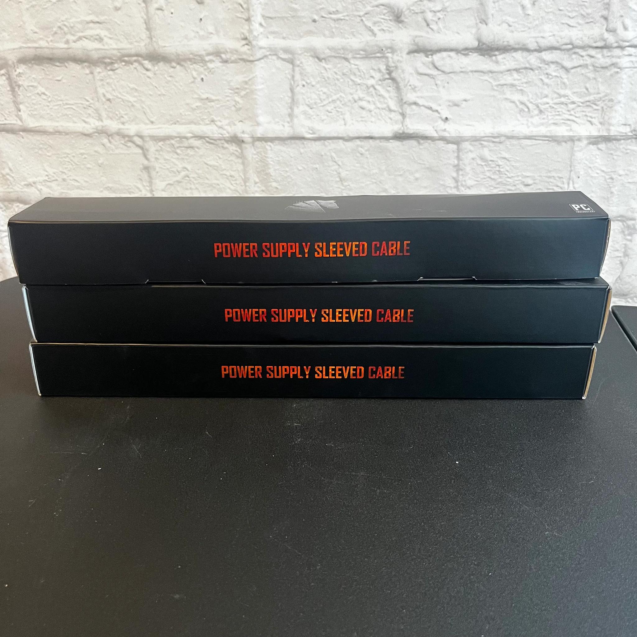 AsiaHorse Power Supply Sleeved Cables for Power Supply Extension Cable
