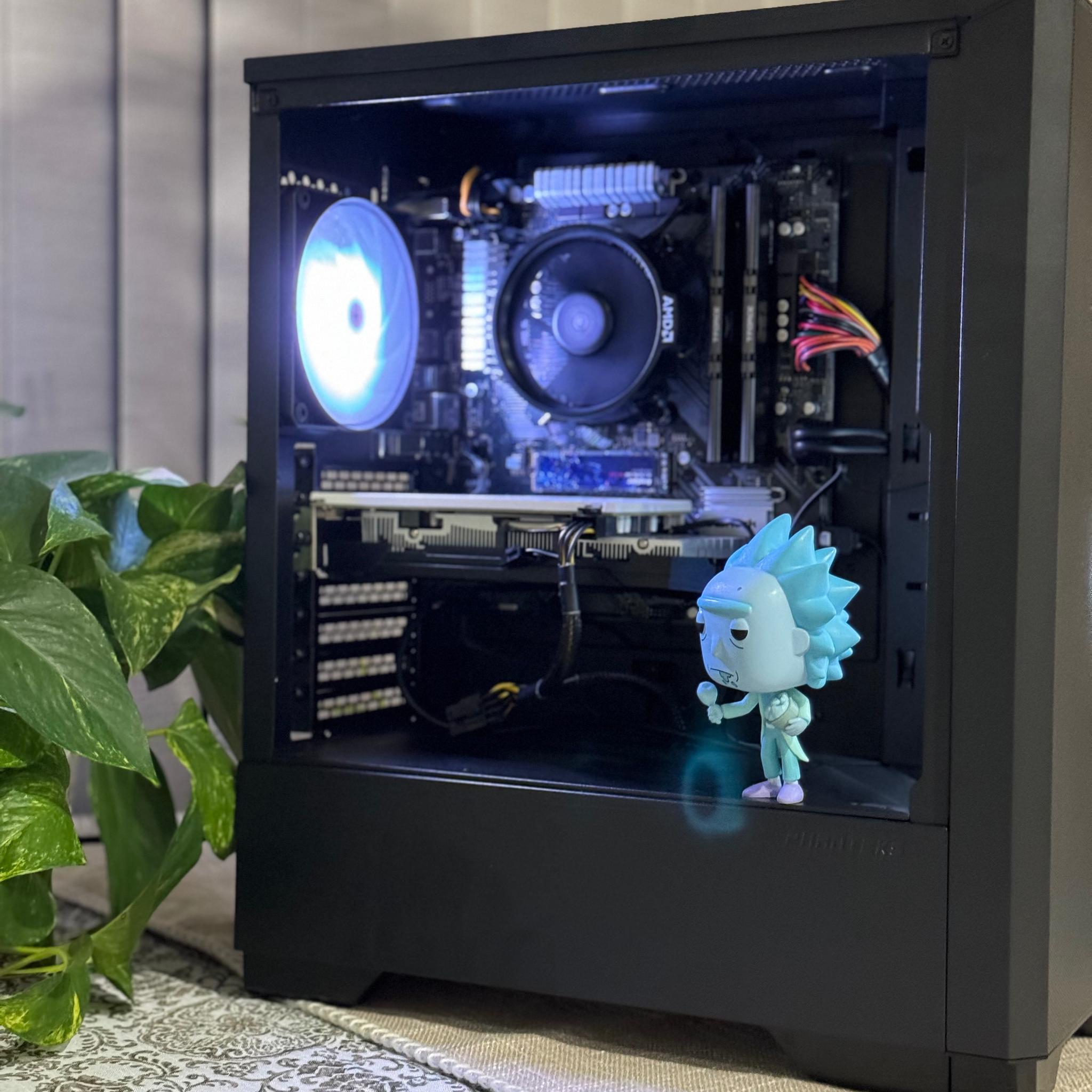 🔥Awesome 1080p budget gaming pc- Ryzen 5 / Radeon RX 580 / 1.2 Tb / 16 Gb DDR4